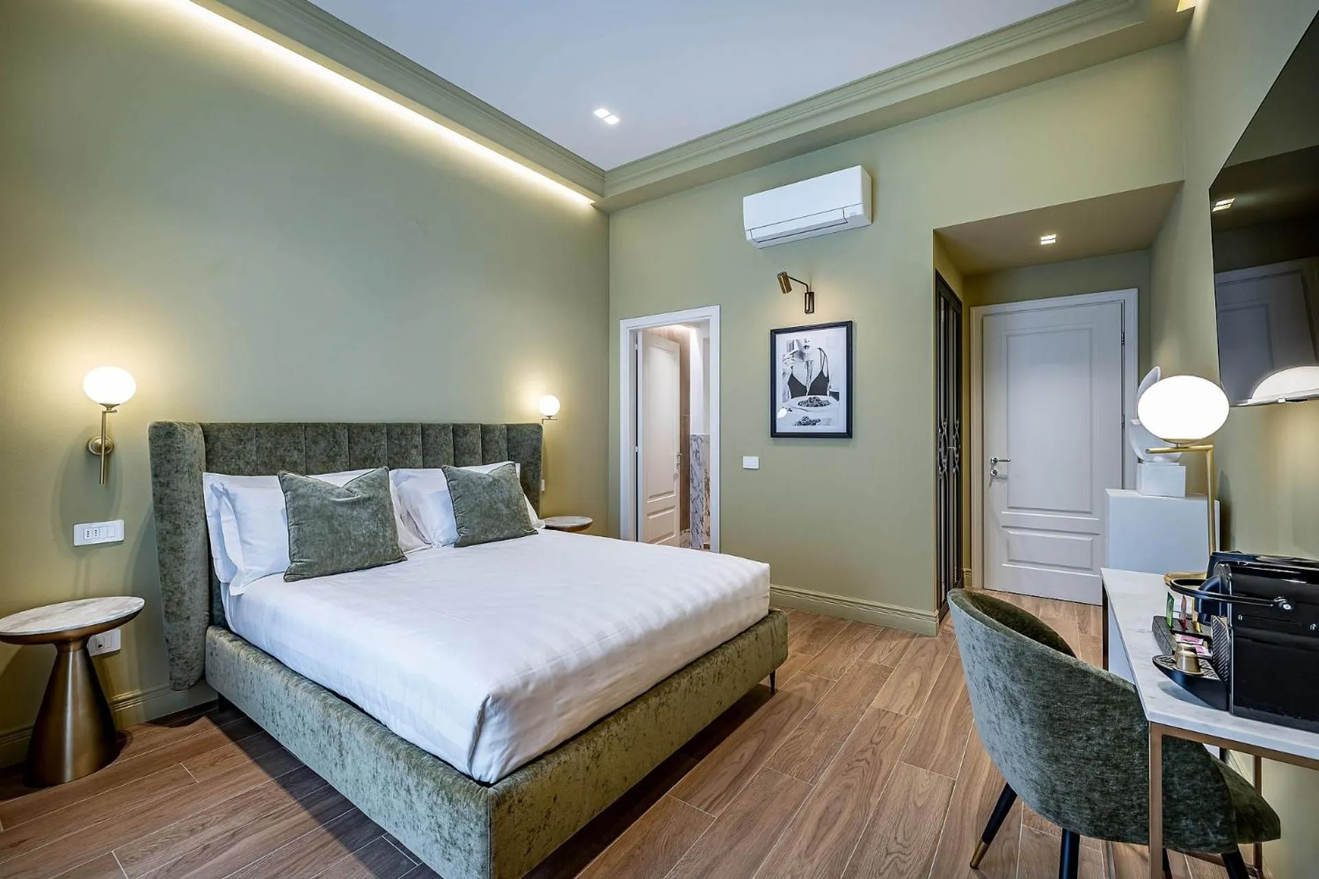 Bed in Hotel Ungherese Small Luxury Hotel