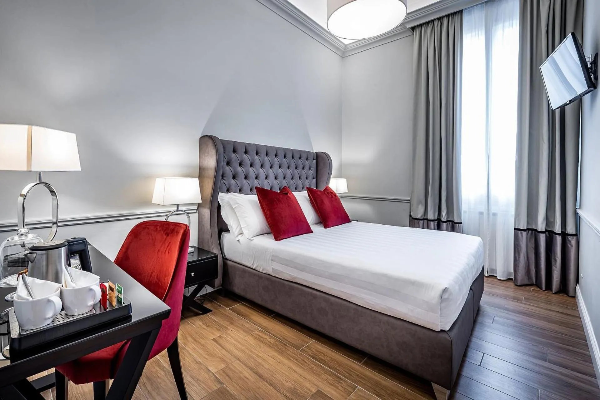 Bed in Hotel Ungherese Small Luxury Hotel