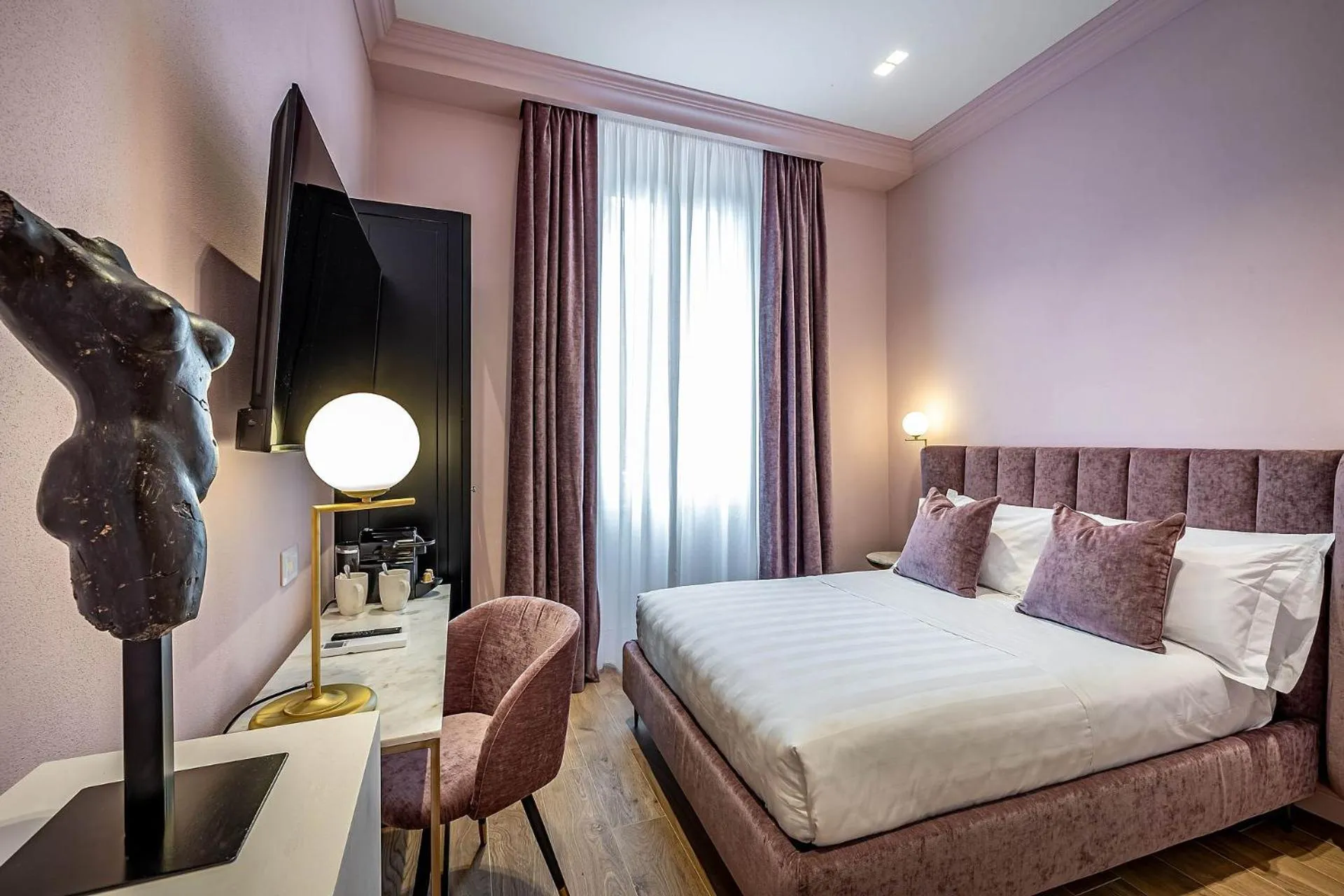 Bed in Hotel Ungherese Small Luxury Hotel