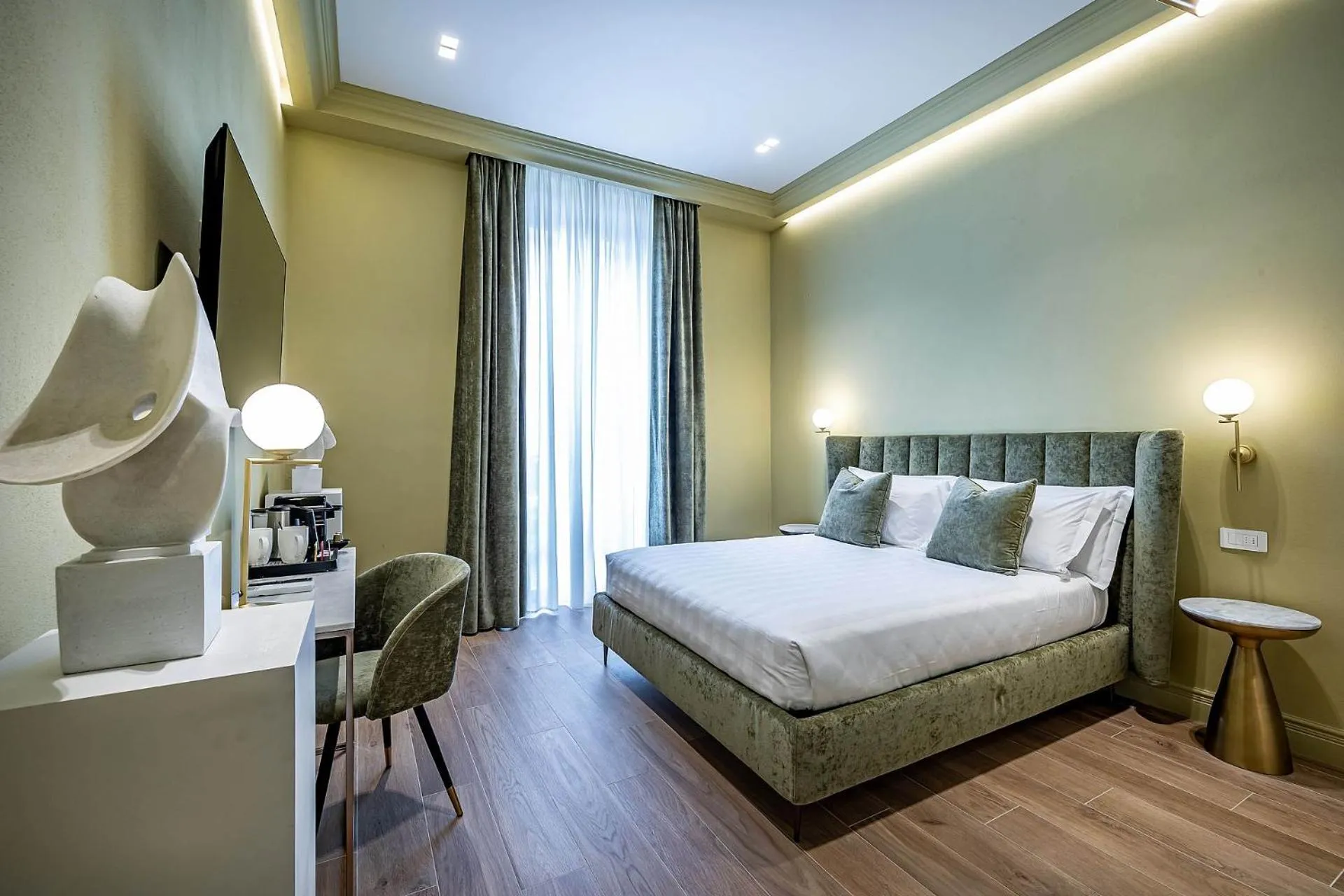 Bed in Hotel Ungherese Small Luxury Hotel