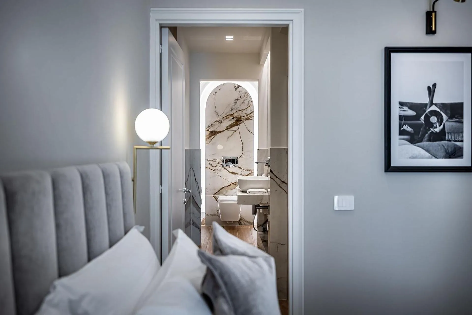 Bed in Hotel Ungherese Small Luxury Hotel