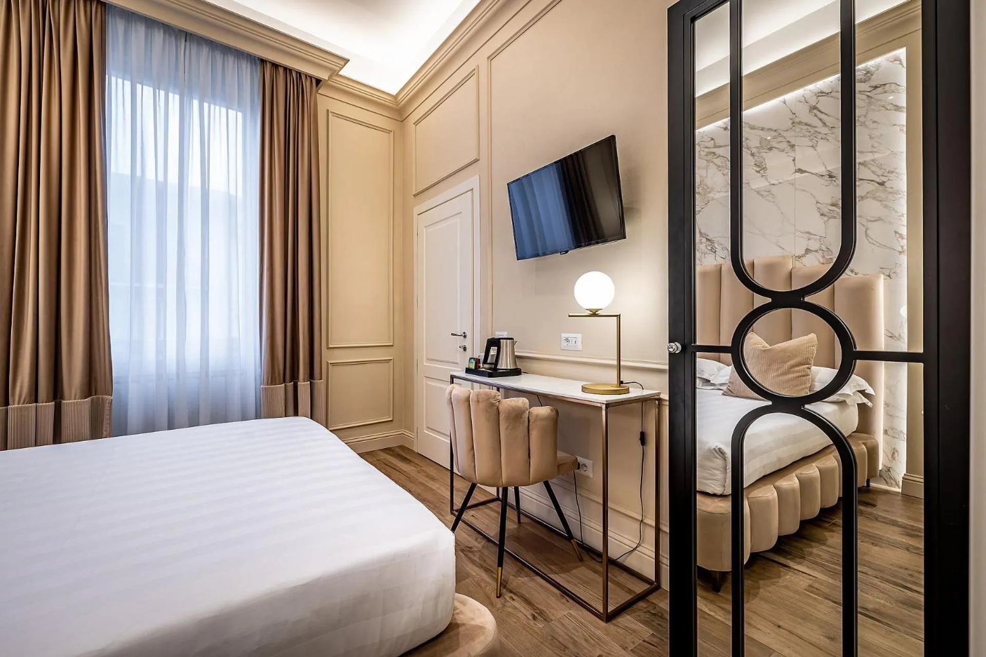 Bed in Hotel Ungherese Small Luxury Hotel