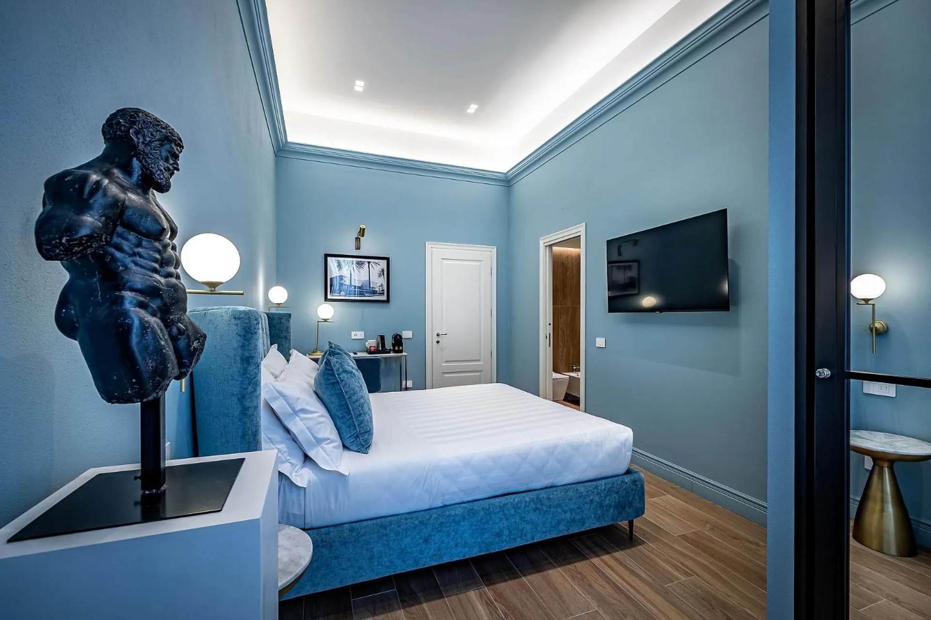 Bed in Hotel Ungherese Small Luxury Hotel