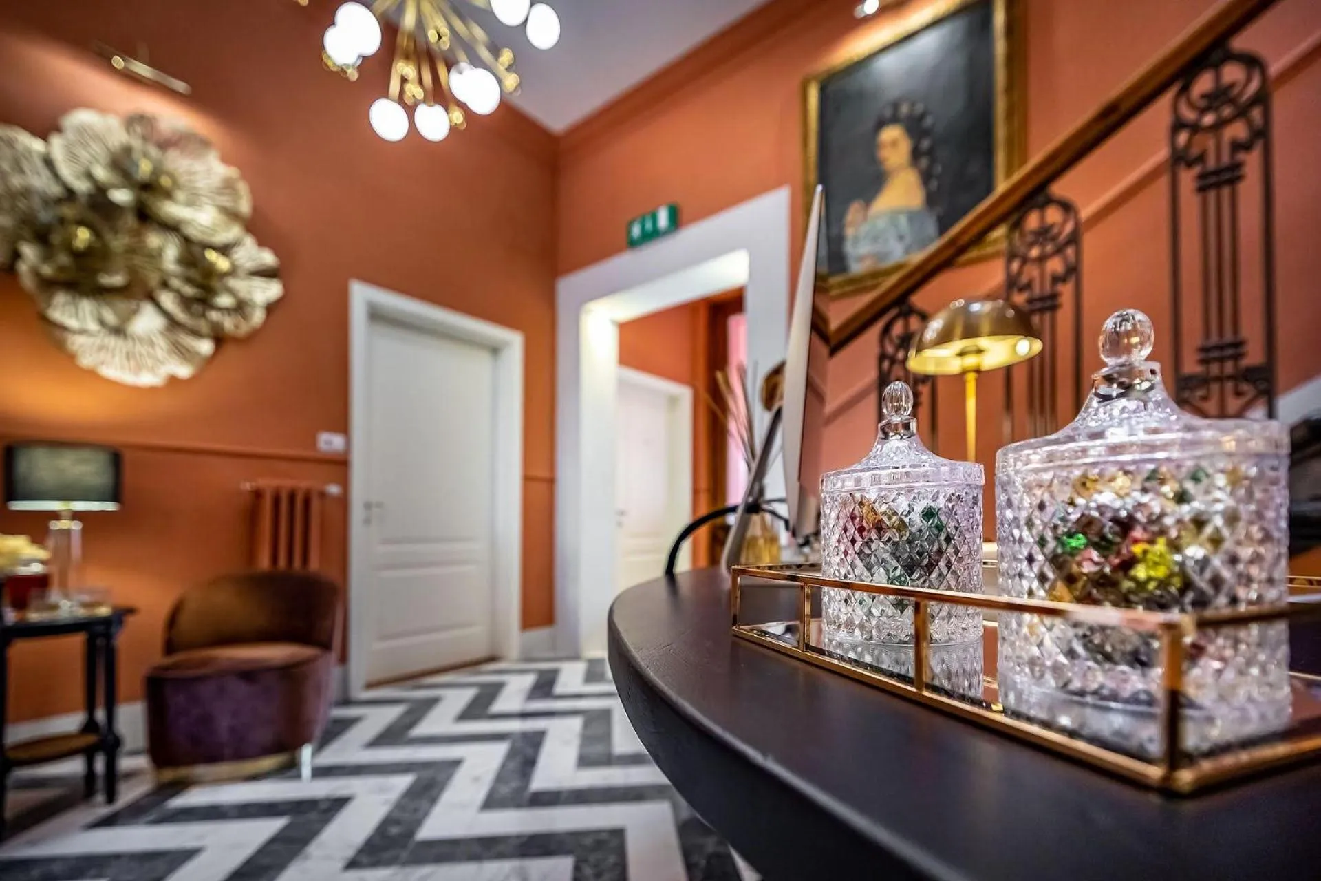 Lobby or reception in Hotel Ungherese Small Luxury Hotel