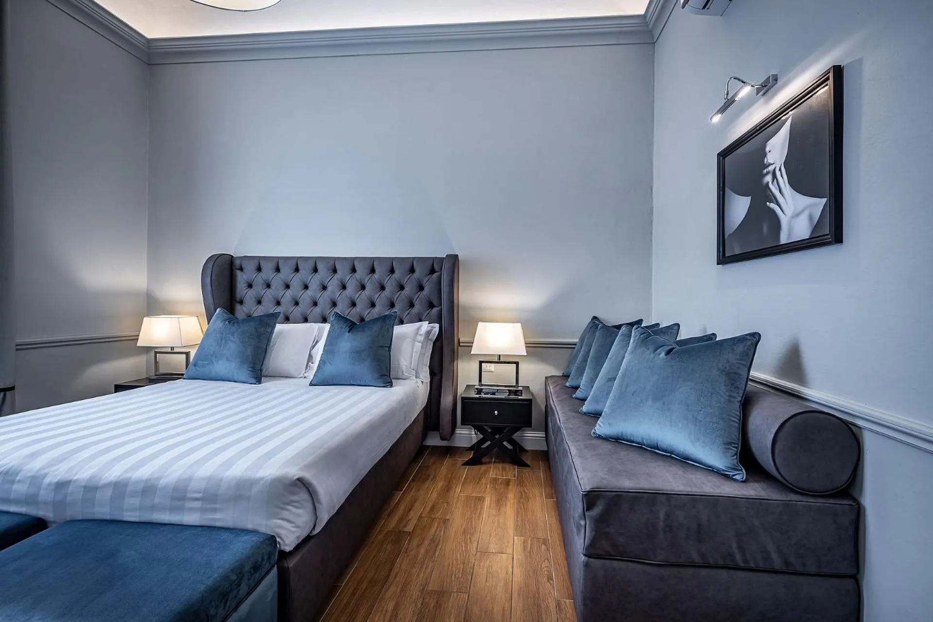 Bed in Hotel Ungherese Small Luxury Hotel