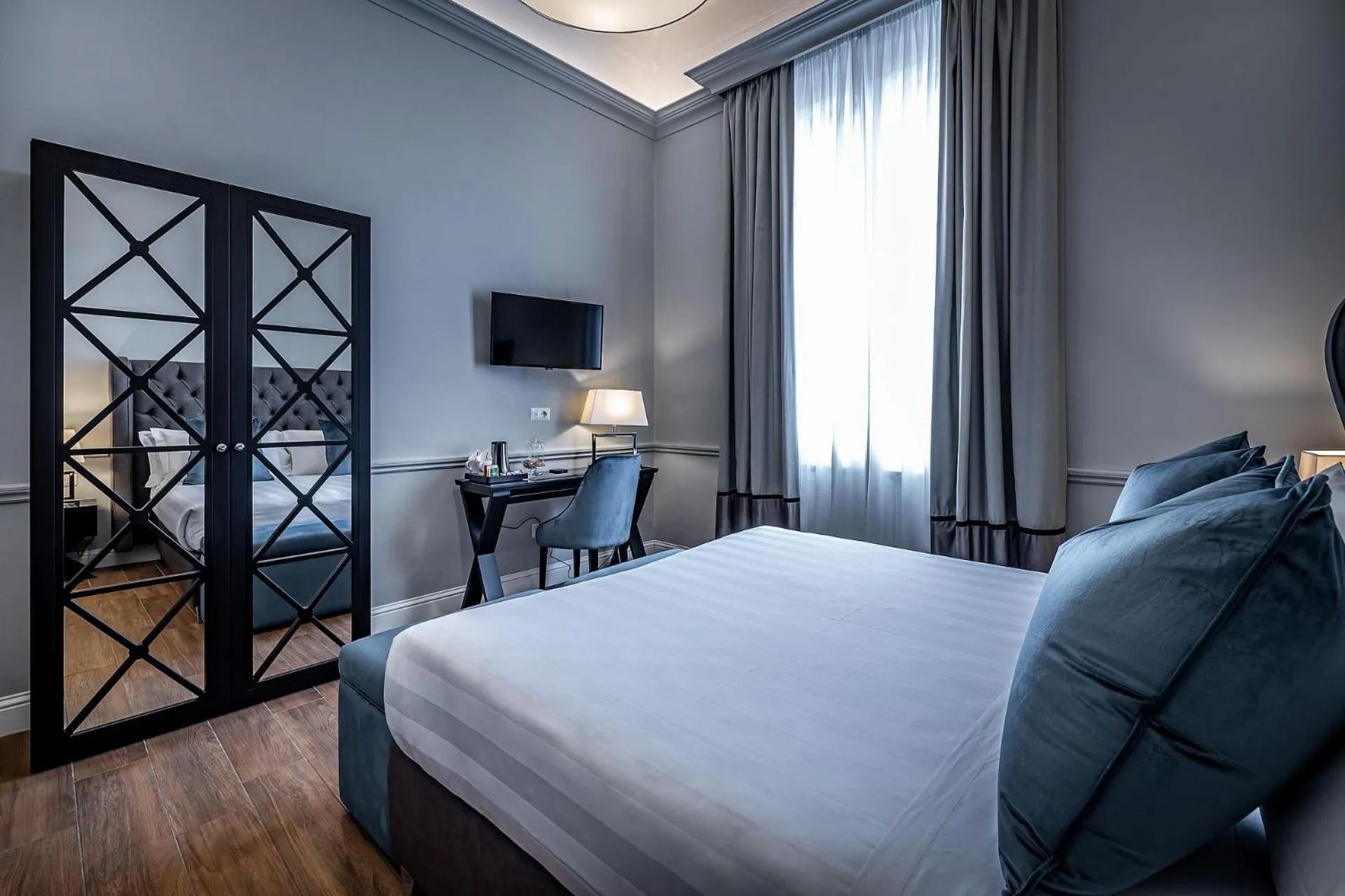 Bed in Hotel Ungherese Small Luxury Hotel