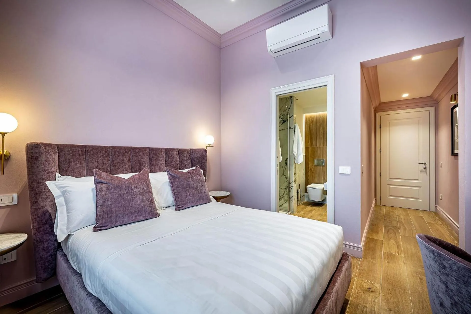 Bed in Hotel Ungherese Small Luxury Hotel