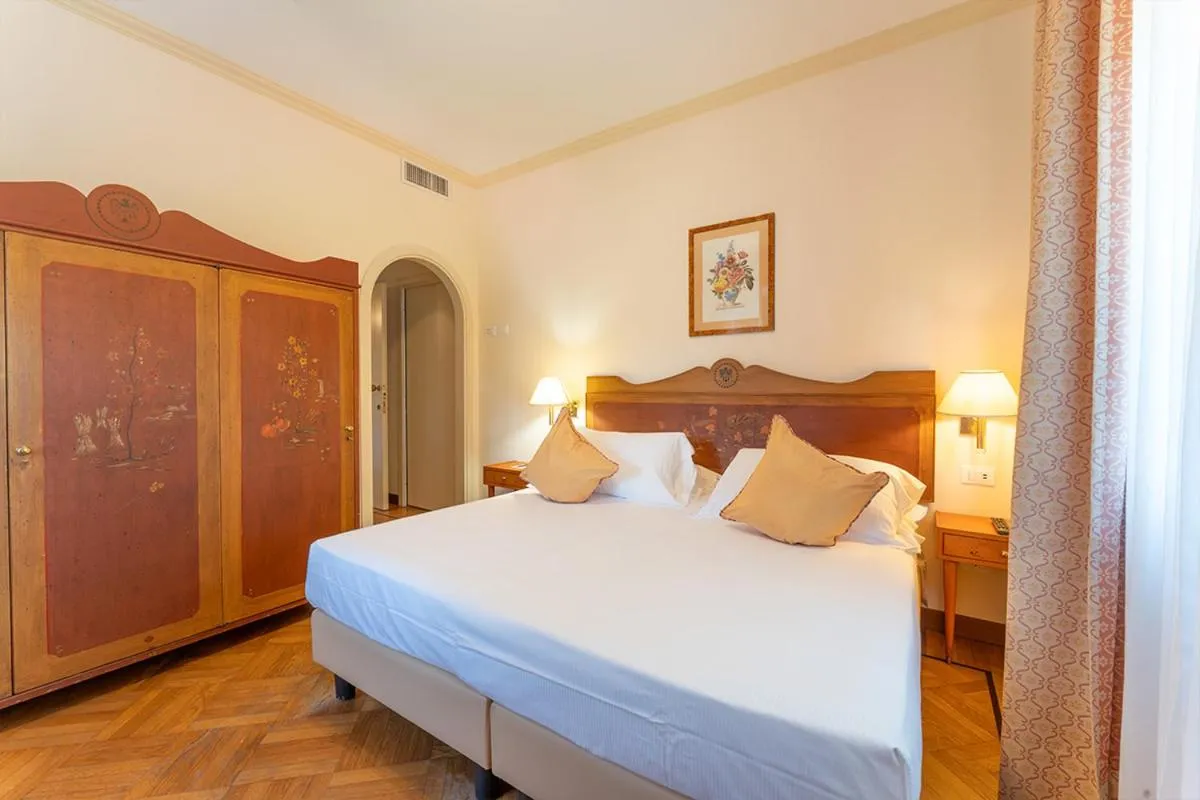 Bed in Park Hotel Villa Ariston