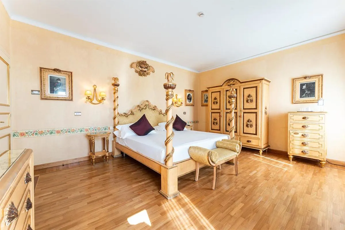 Bed in Park Hotel Villa Ariston