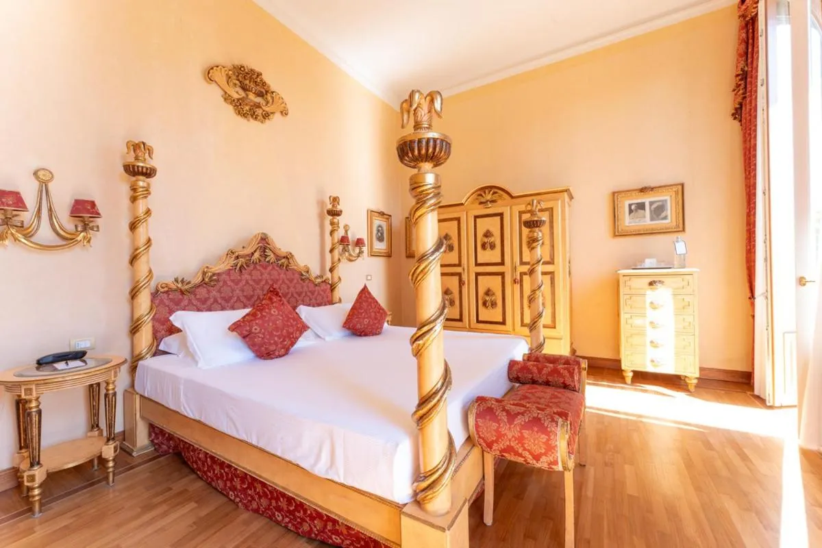 Bed in Park Hotel Villa Ariston