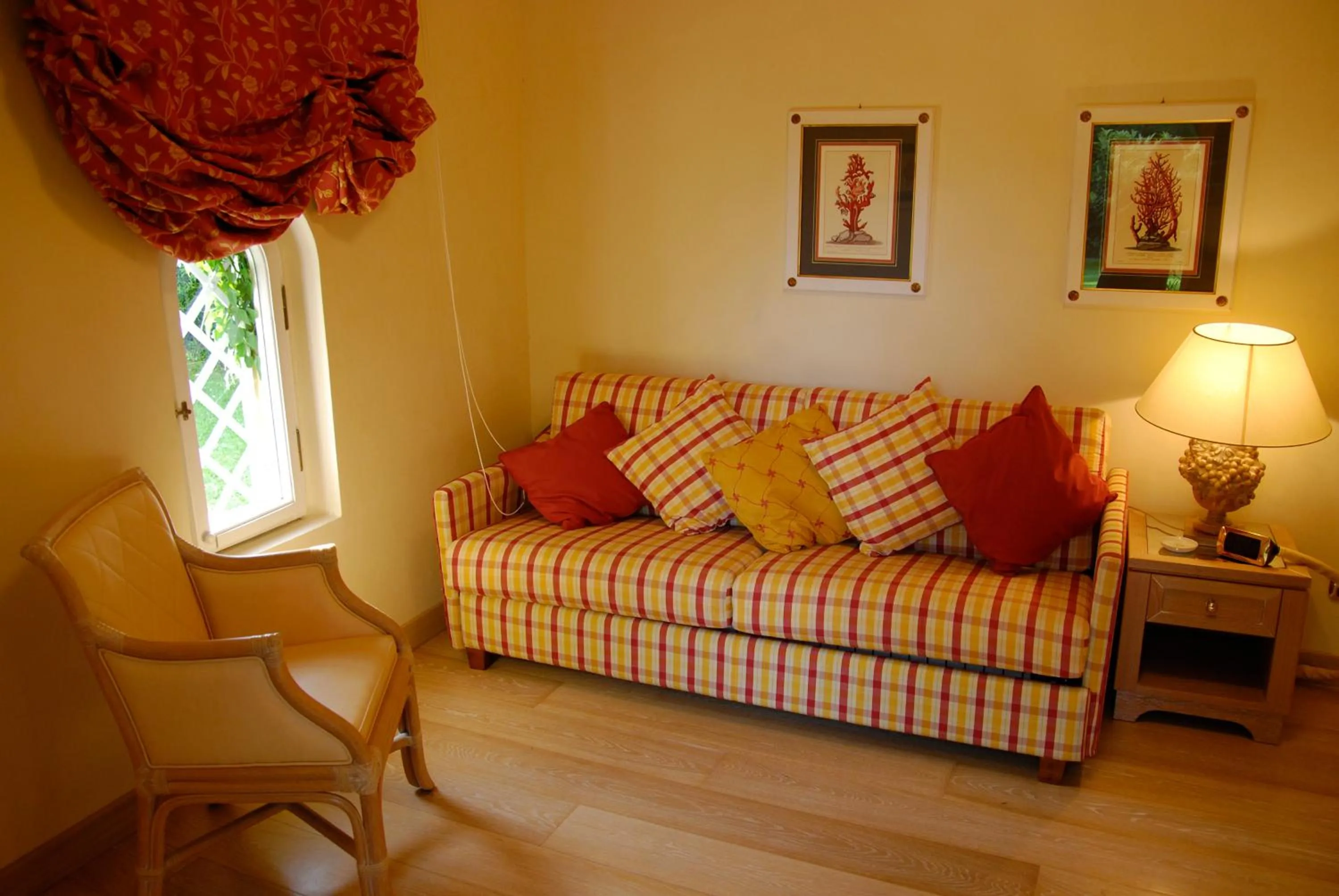 Living room in Park Hotel Villa Ariston