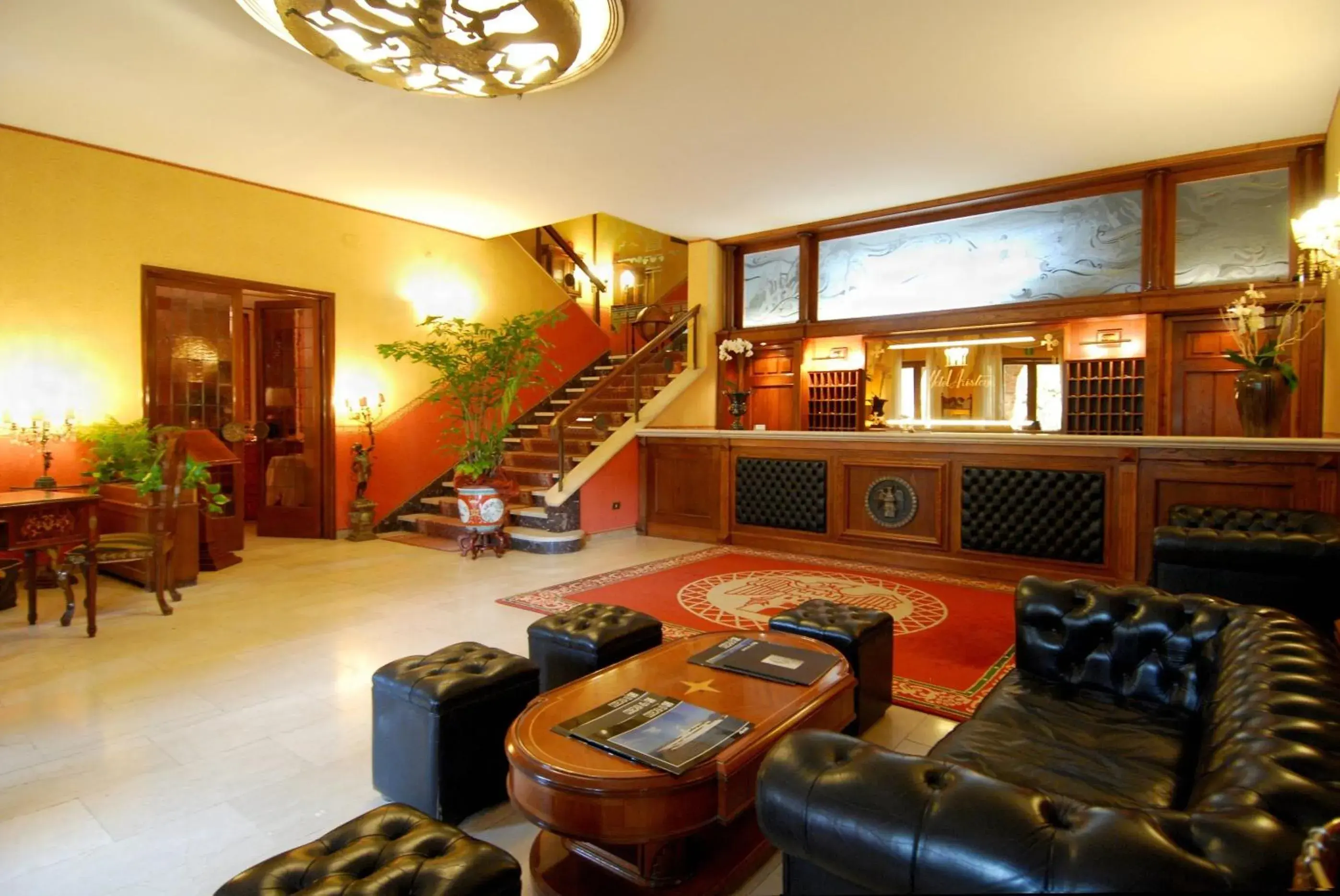 Lobby or reception in Park Hotel Villa Ariston Lobby or reception in Park Hotel Villa Ariston