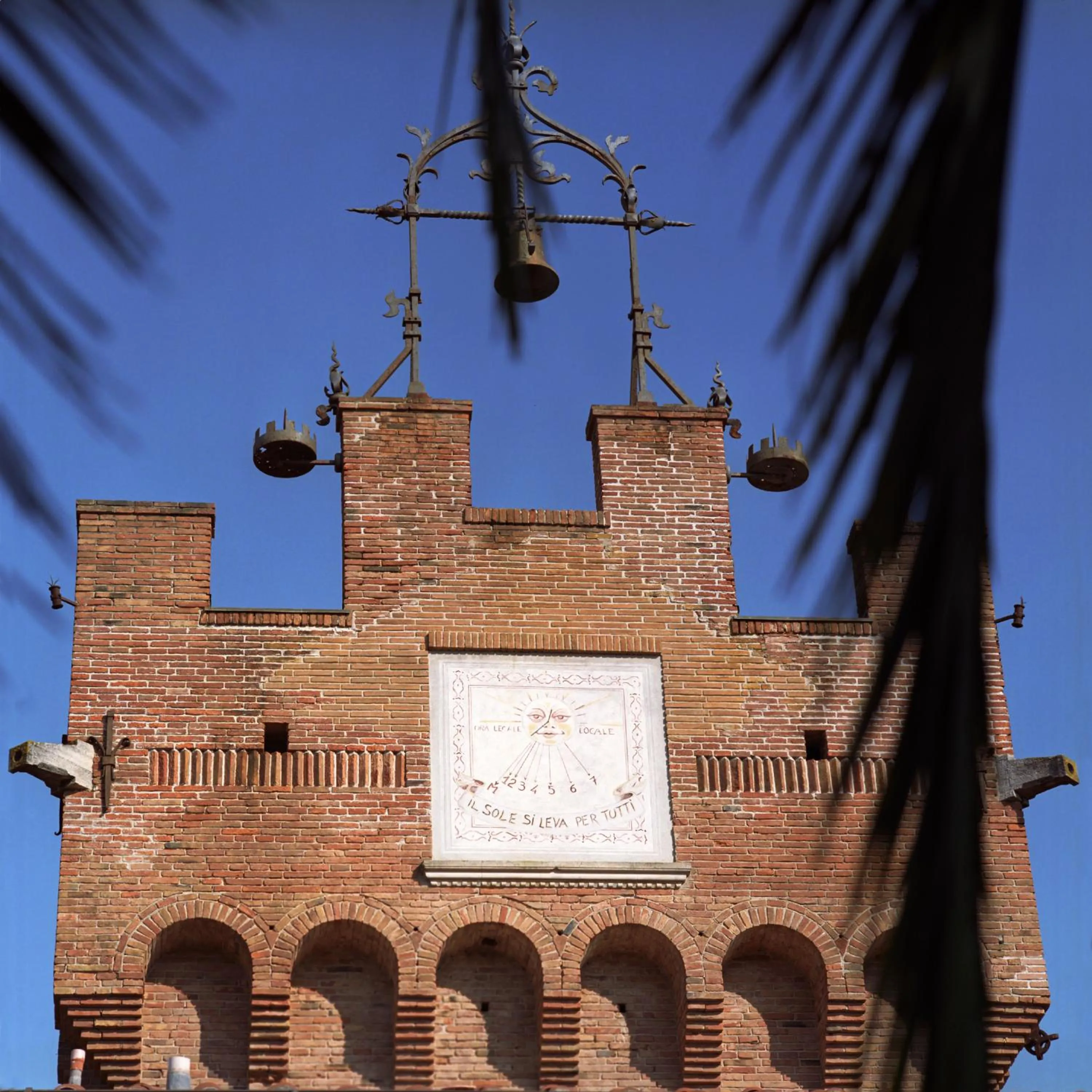 Decorative detail in Park Hotel Villa Ariston