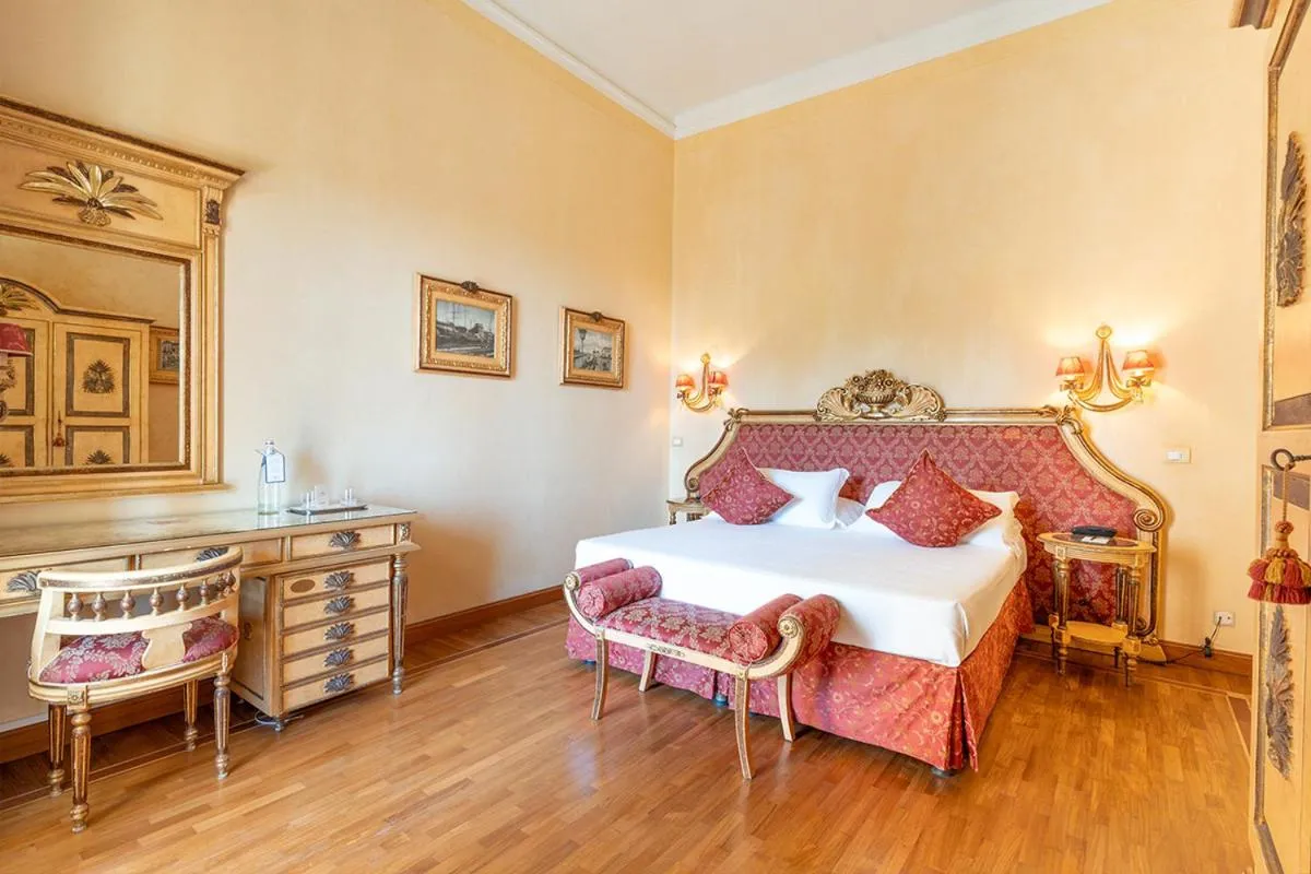 Bed in Park Hotel Villa Ariston