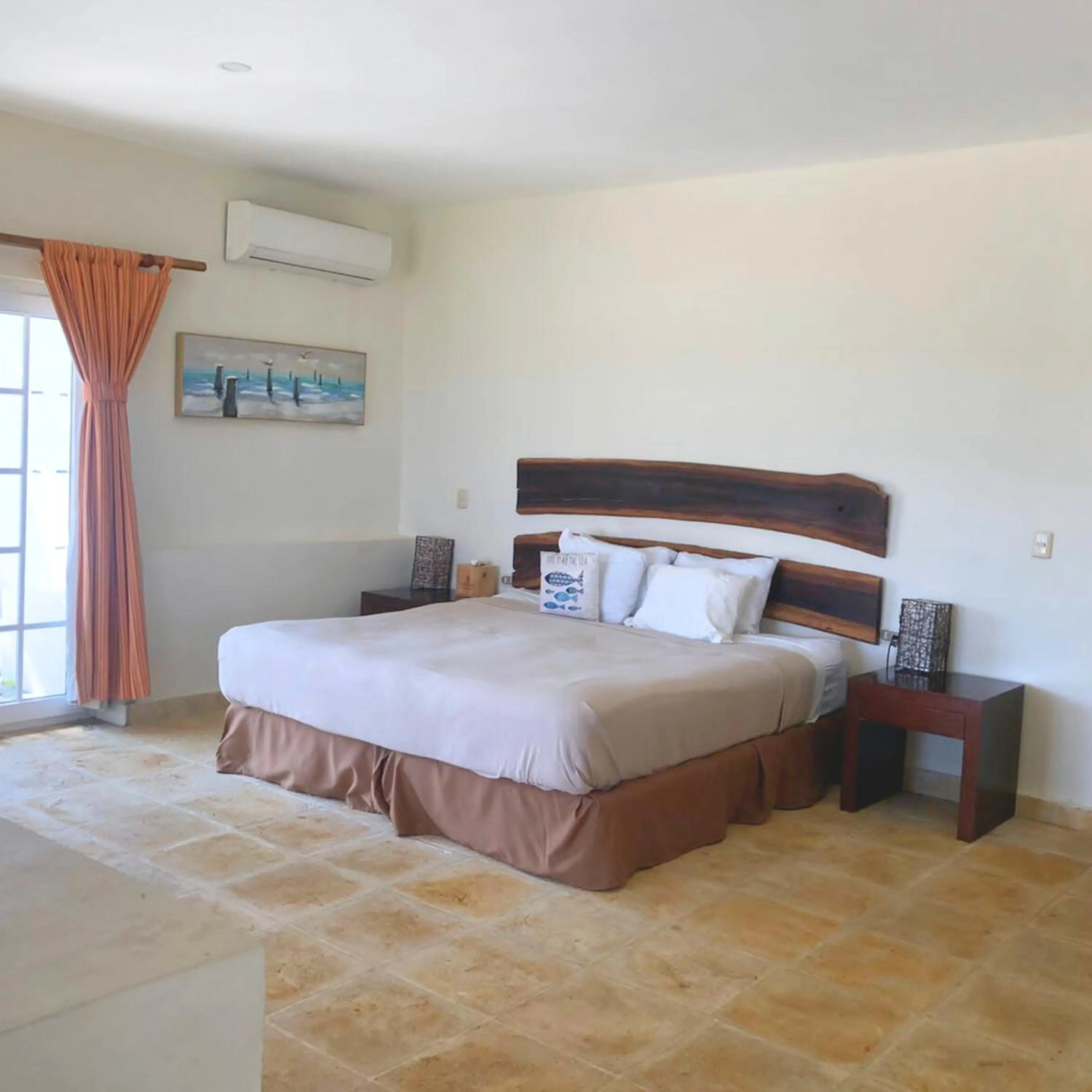 Bed in Casa del Golfo El Salvador