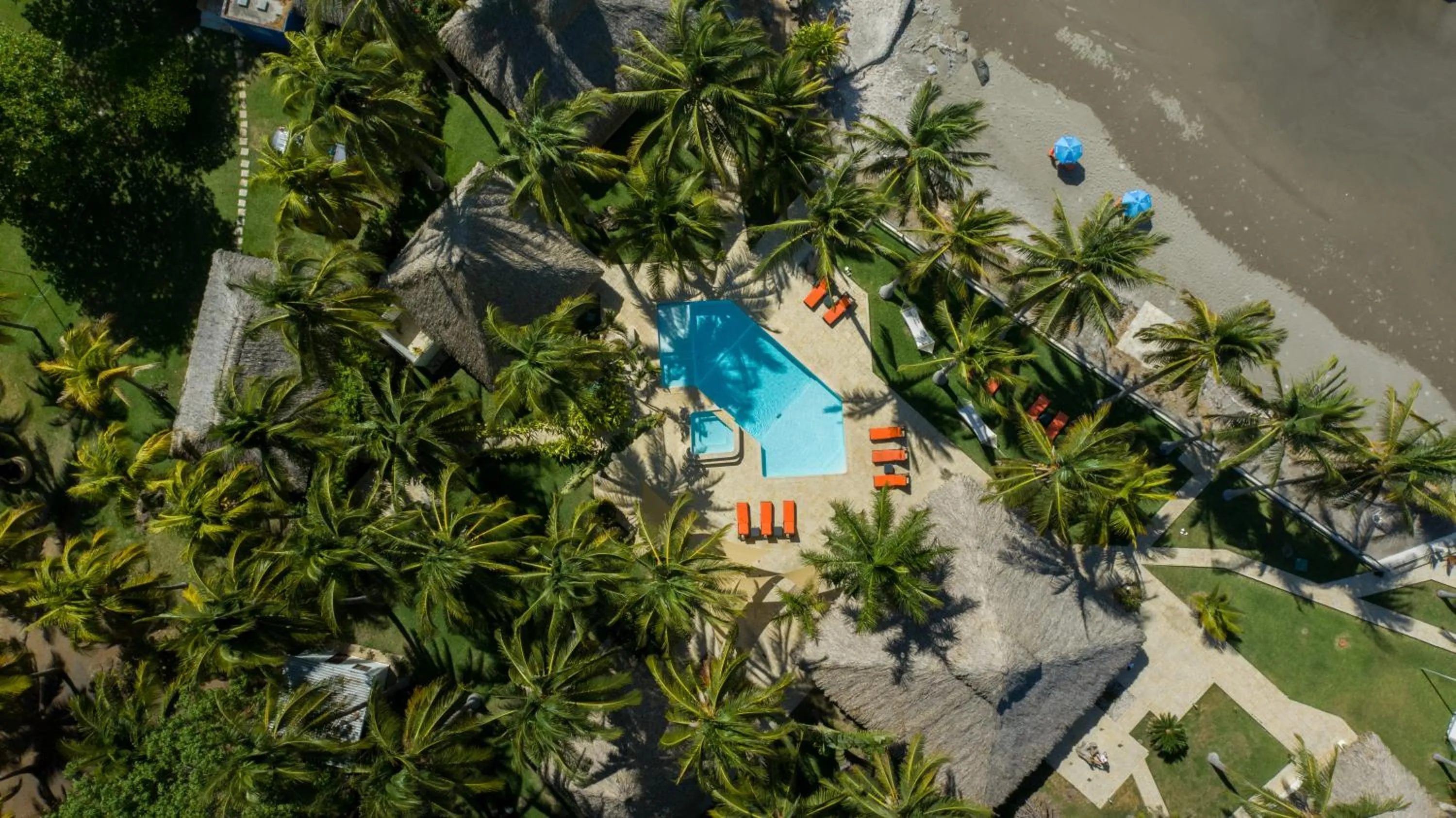 Bird's eye view in Casa del Golfo El Salvador