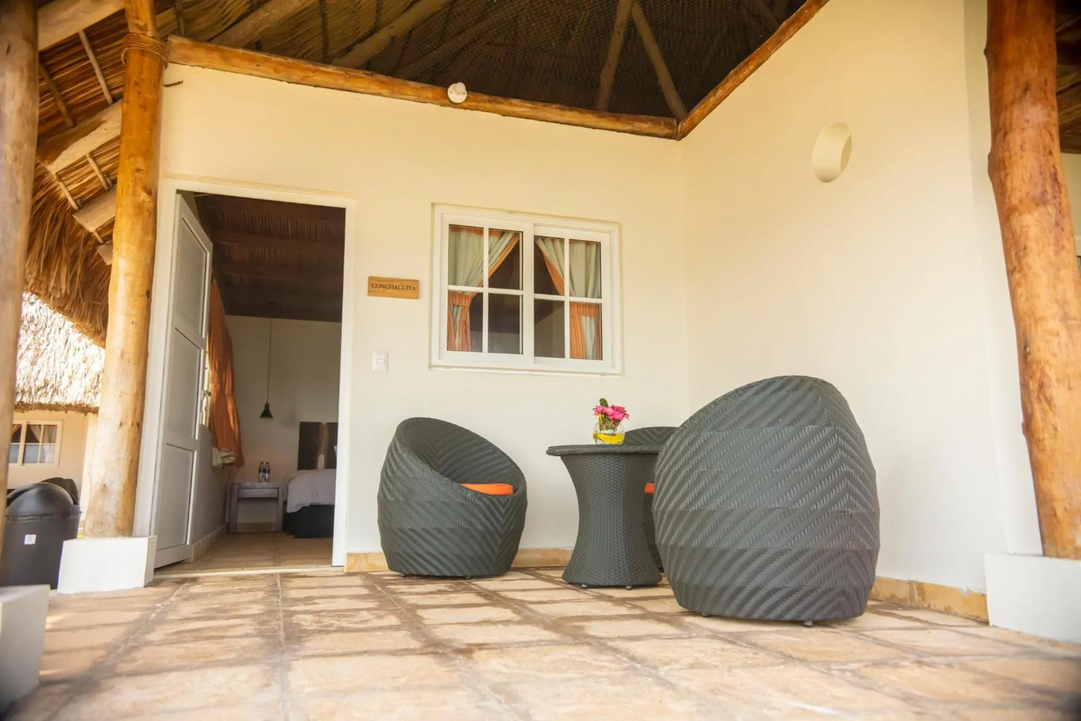 Patio in Casa del Golfo El Salvador