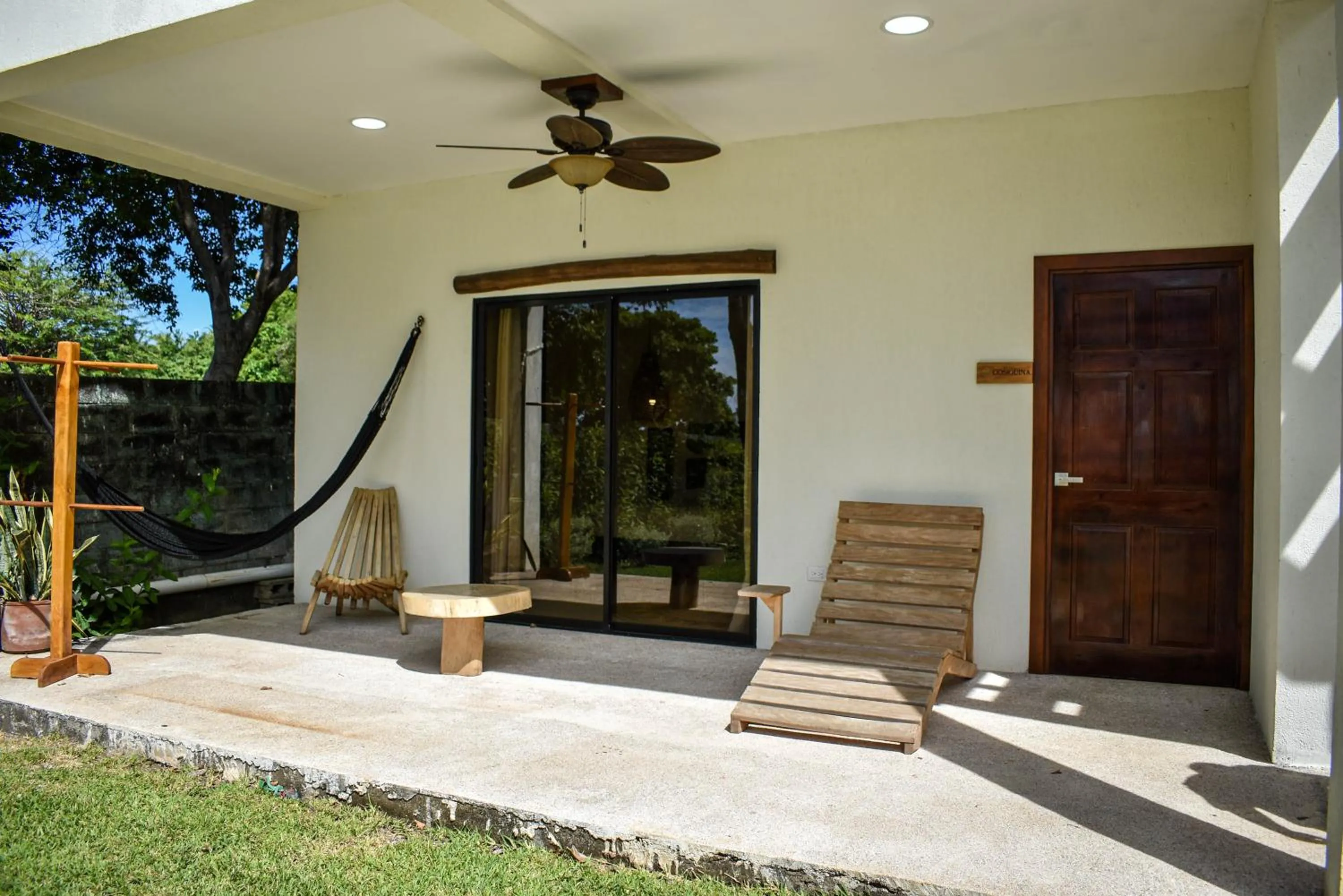Patio in Casa del Golfo El Salvador