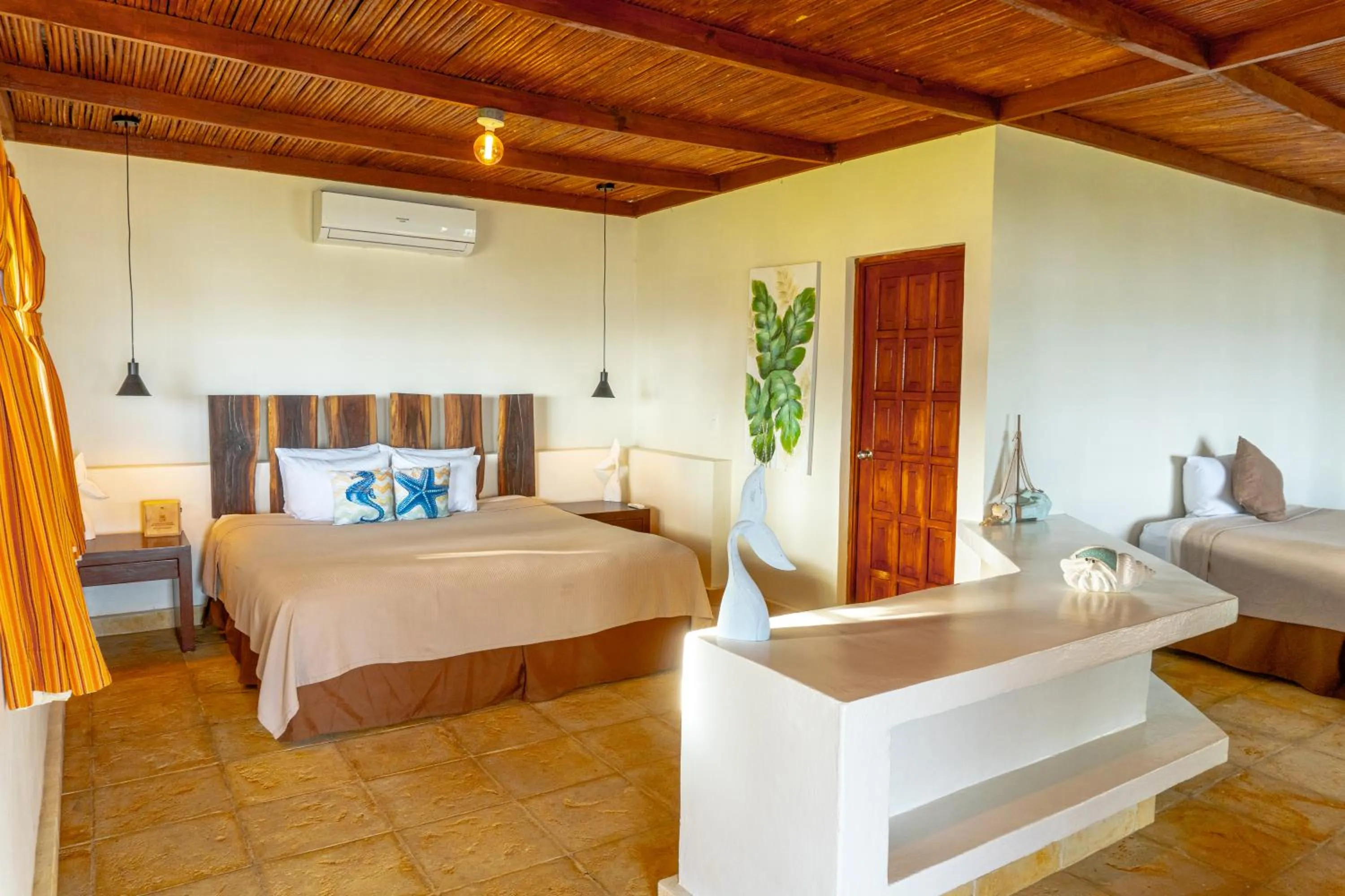 Bed in Casa del Golfo El Salvador