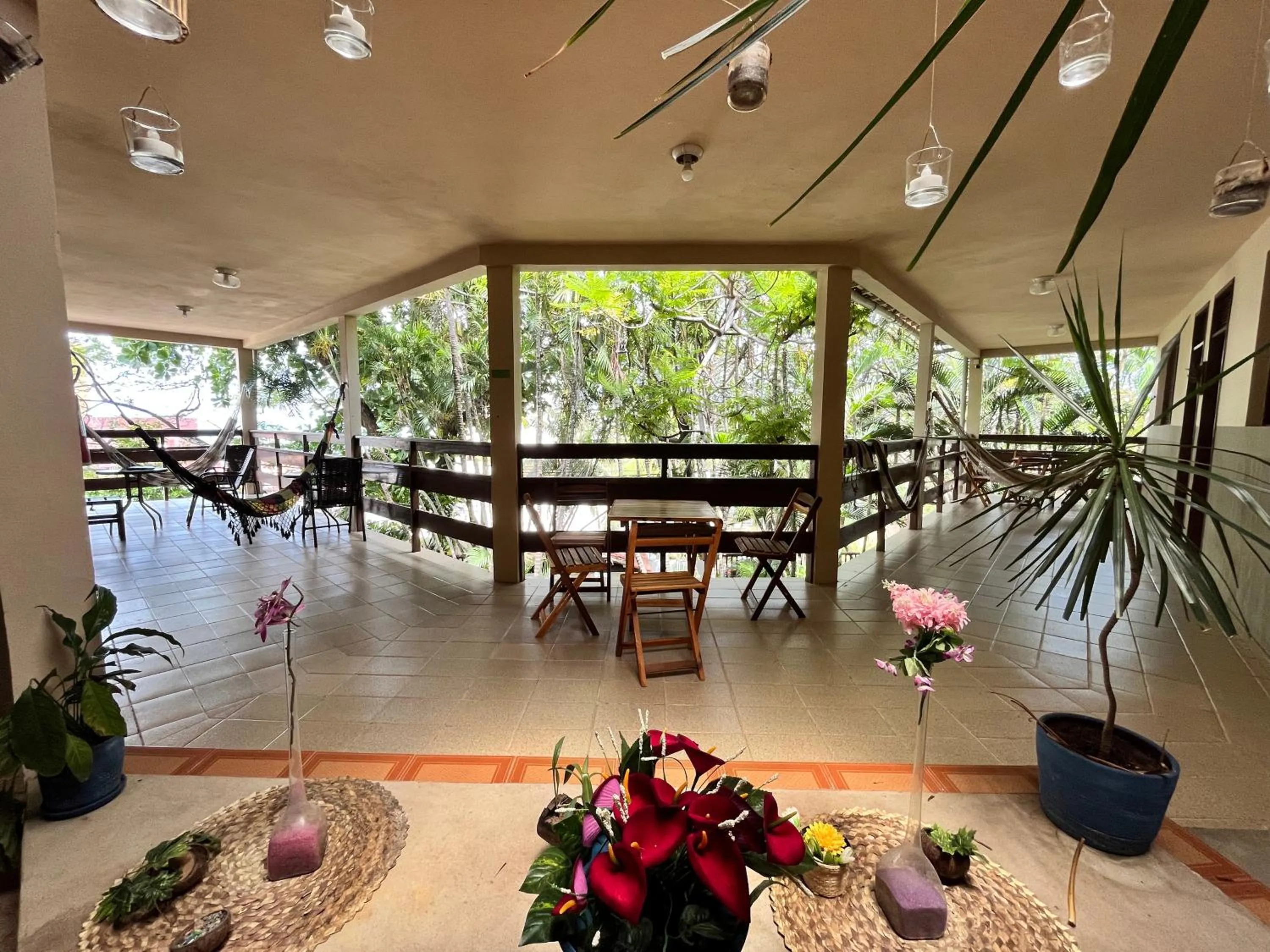 Balcony/Terrace in Pousada Casarão 2030
