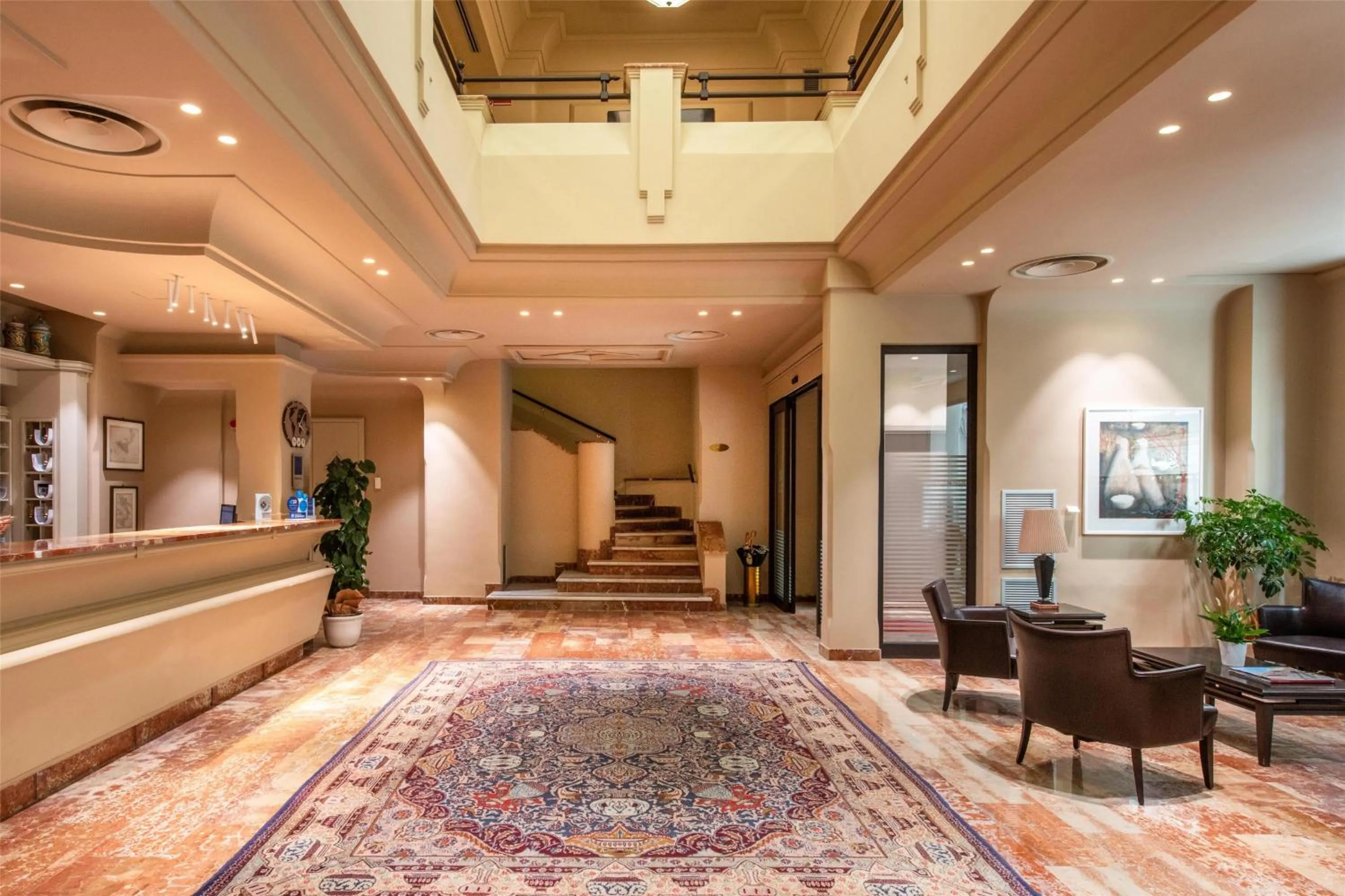 Lobby or reception in Best Western Hotel Stella d'Italia