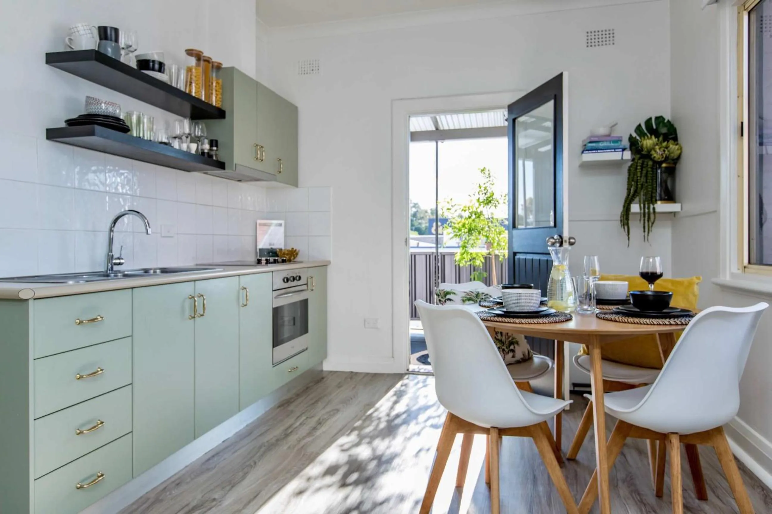 Kitchen or kitchenette in The Baylis Boutique Apartments