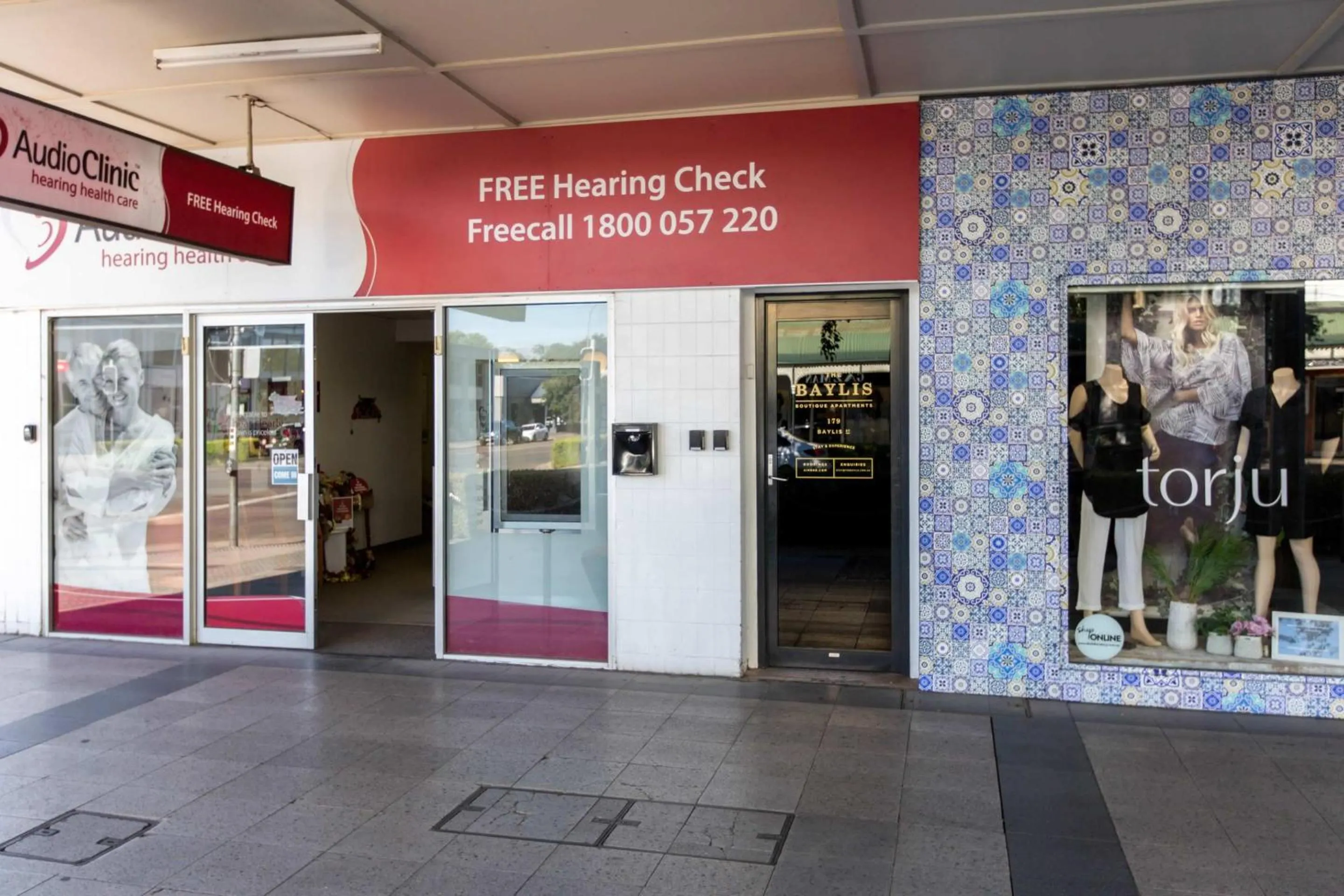 Facade/entrance in The Baylis Boutique Apartments