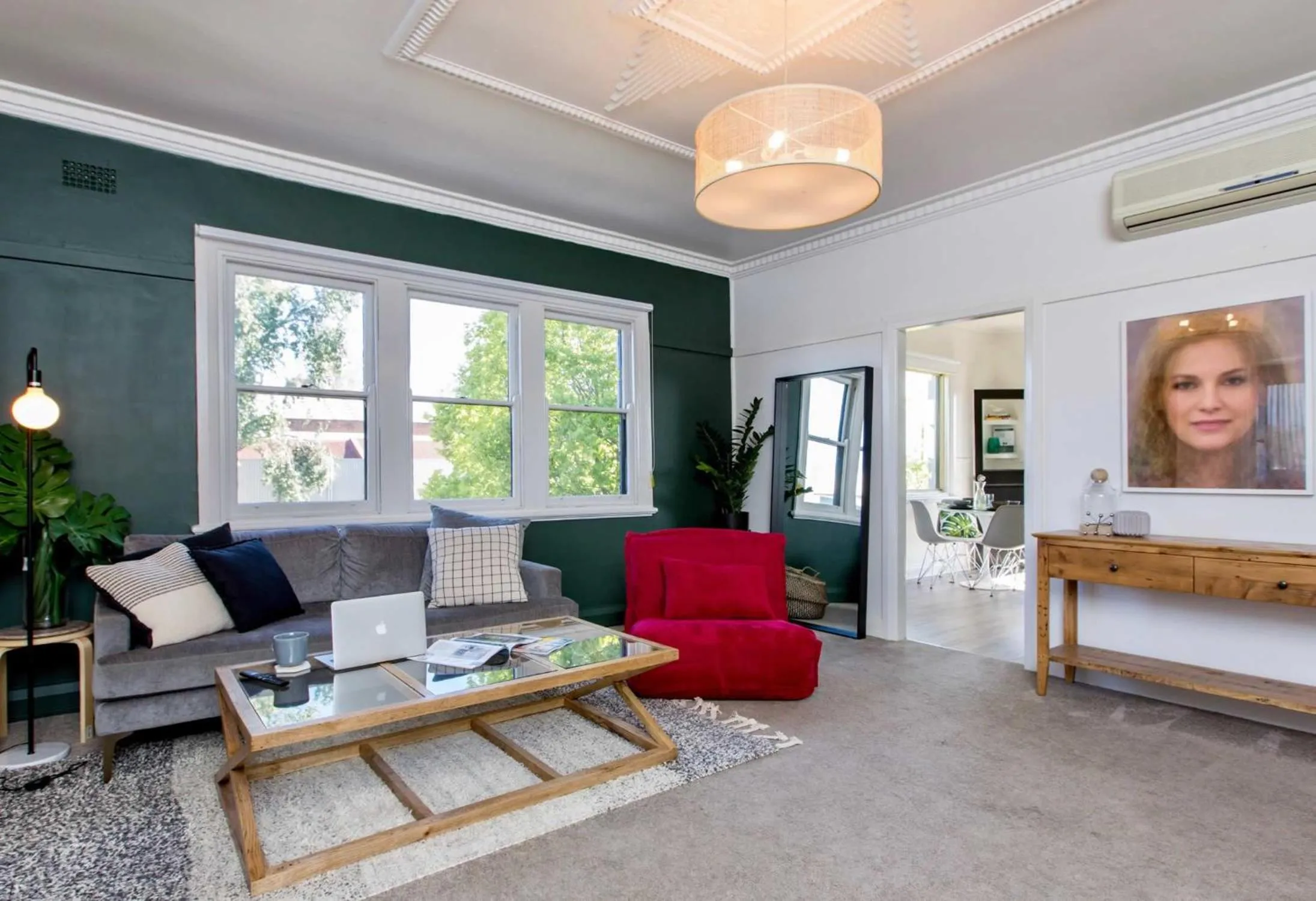 Living room in The Baylis Boutique Apartments