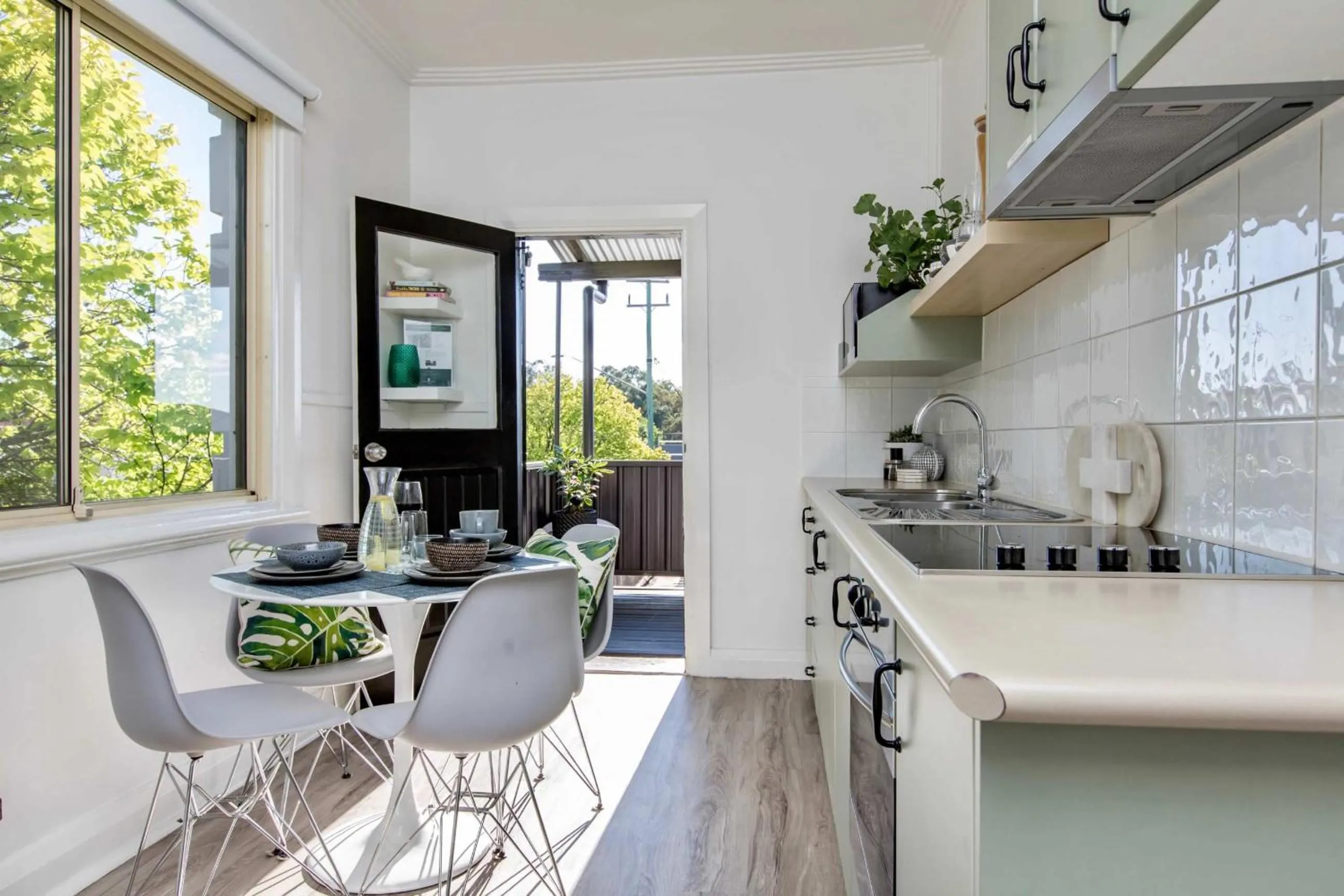 Kitchen or kitchenette in The Baylis Boutique Apartments