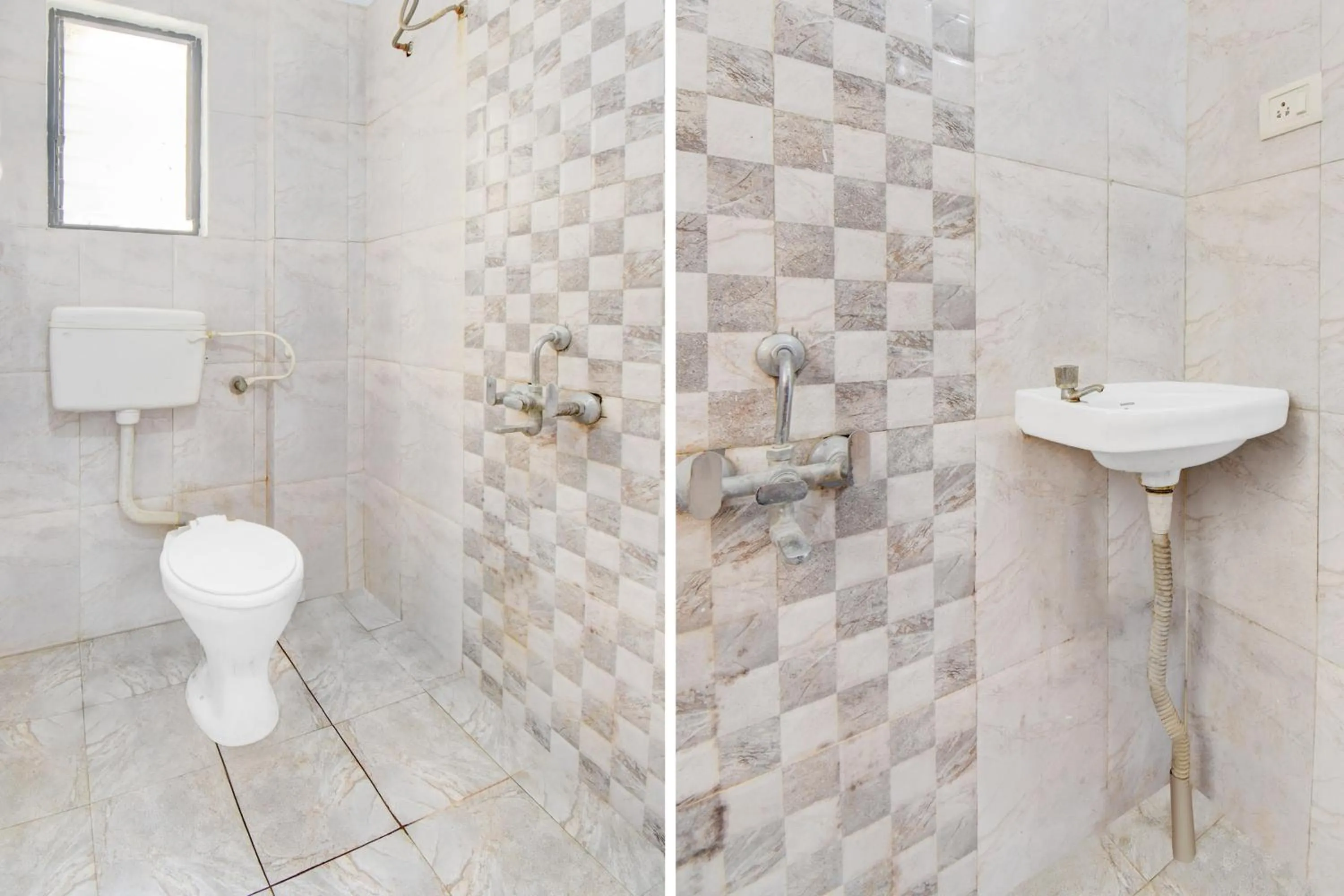 Bathroom in Hotel O Western Avenue Pune Formerly Happy Stay