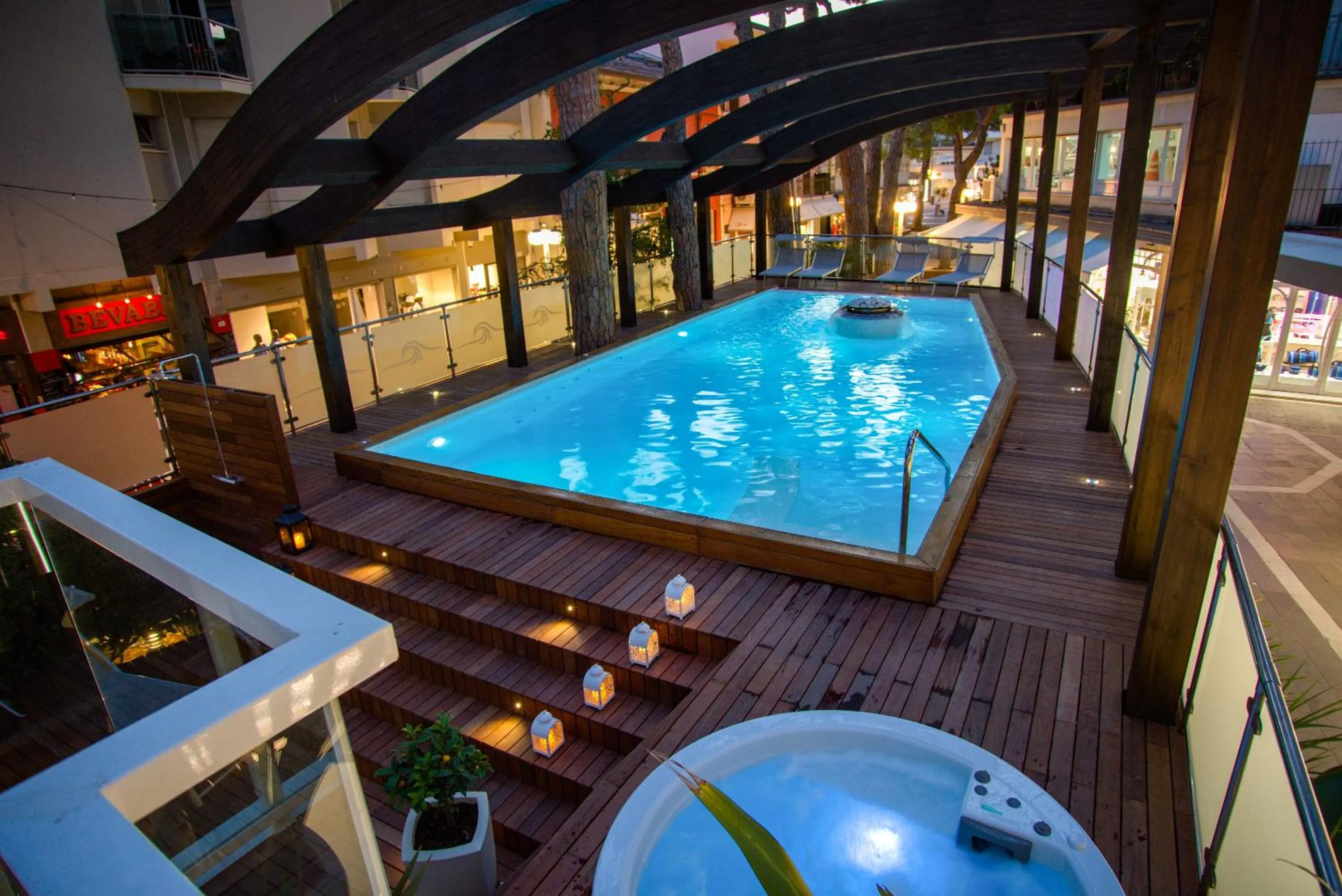 Swimming pool in Hotel Concord - Nel cuore di Riccione