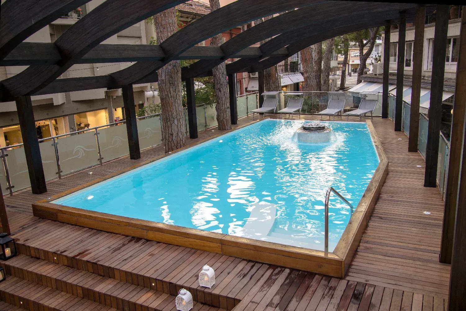 Swimming pool in Hotel Concord - Nel cuore di Riccione