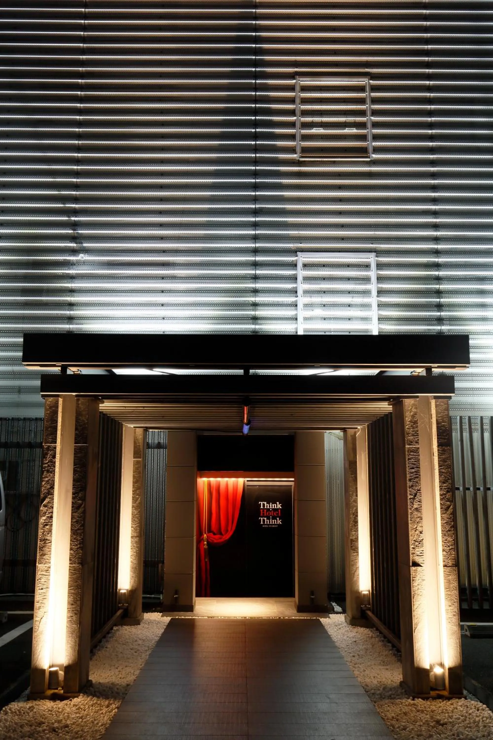 Facade/entrance in Think・Hotel・Think