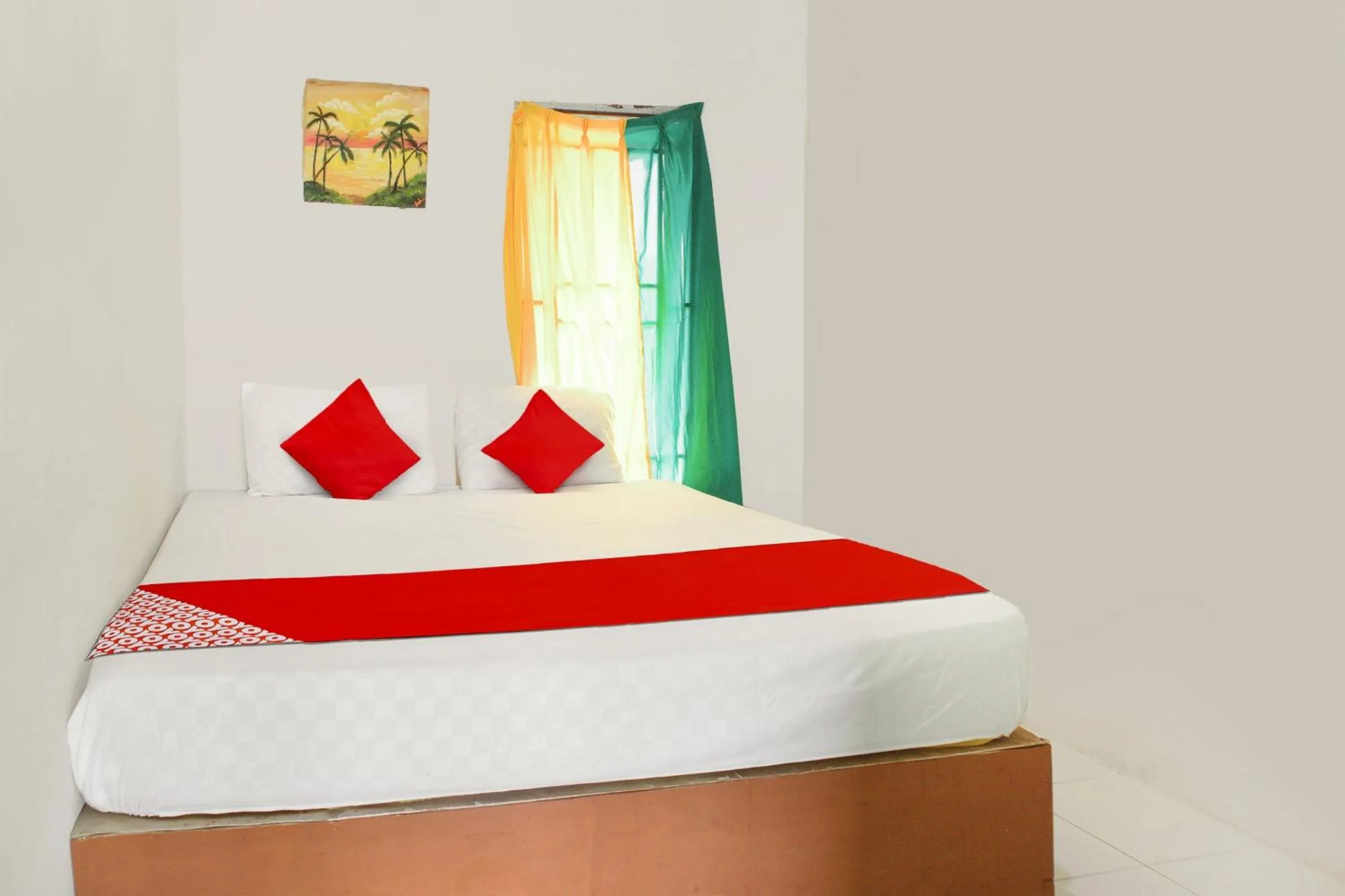 Bedroom, Bed in OYO 91051 Penginapan Pondok Ratu 354