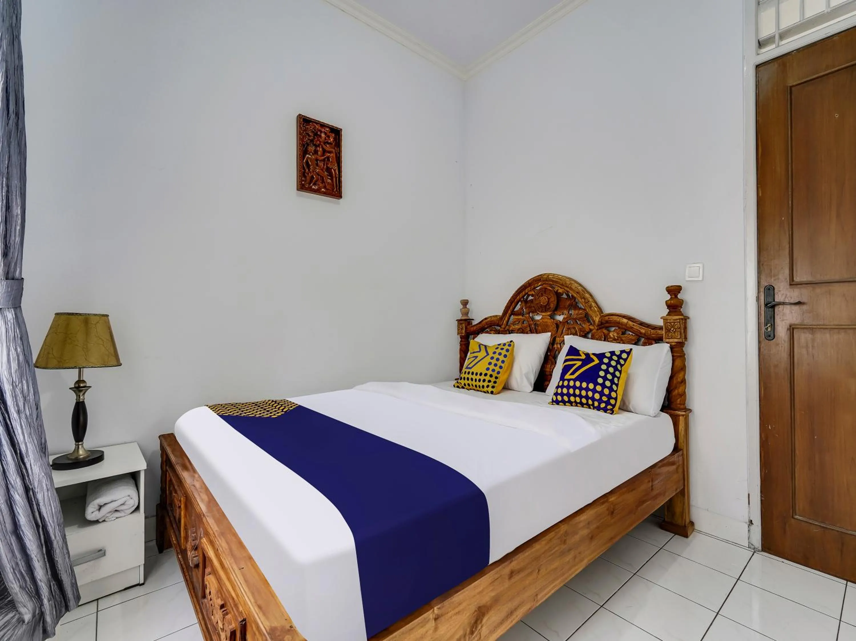 Bedroom in SPOT ON 91107 Villa Galaxy Resort