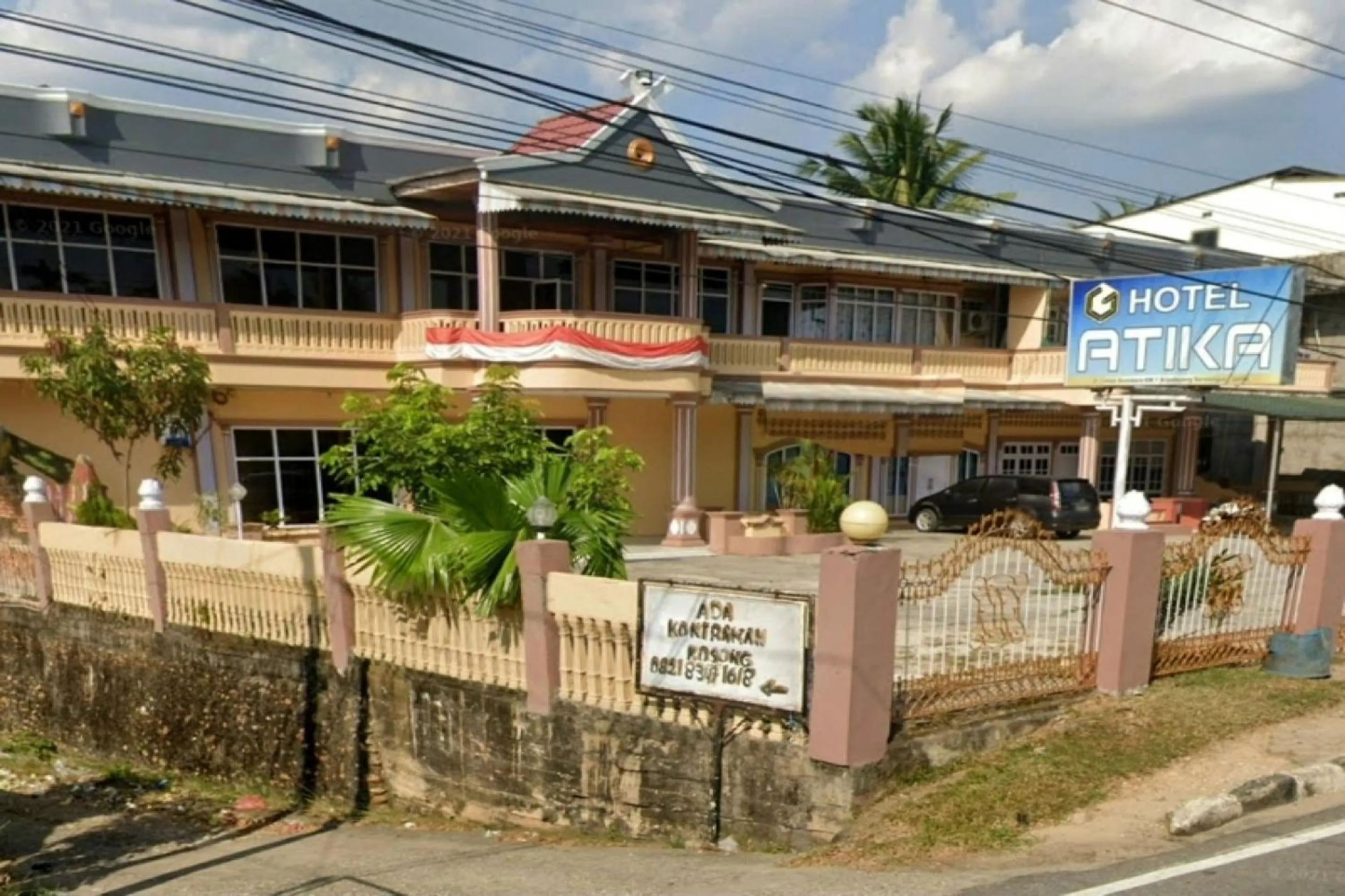 Facade/entrance in Hotel O Atika