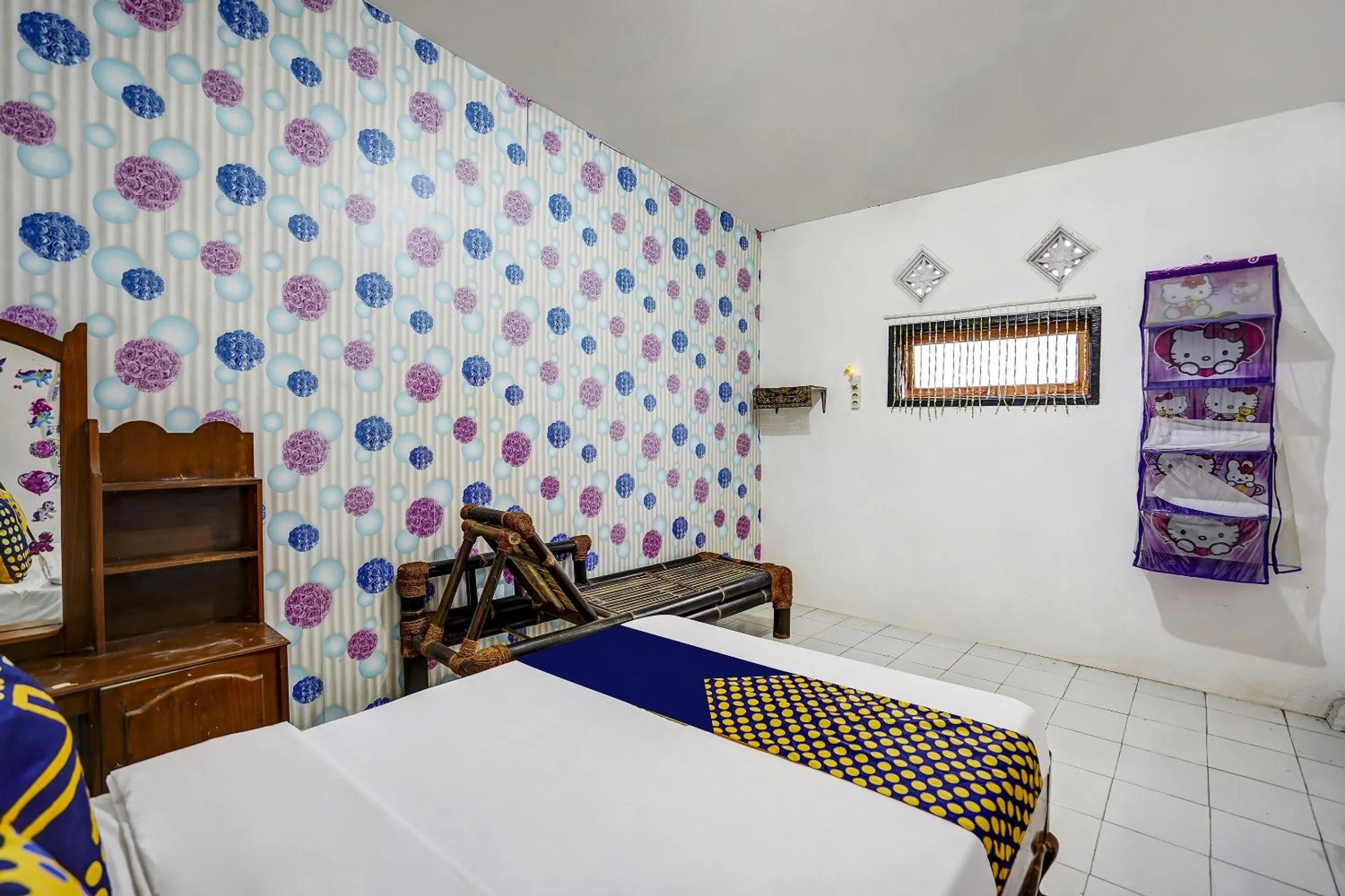 Bedroom, Bed in Hotel O Syariah Desa Wisata Lembah Gunung Tumpeng