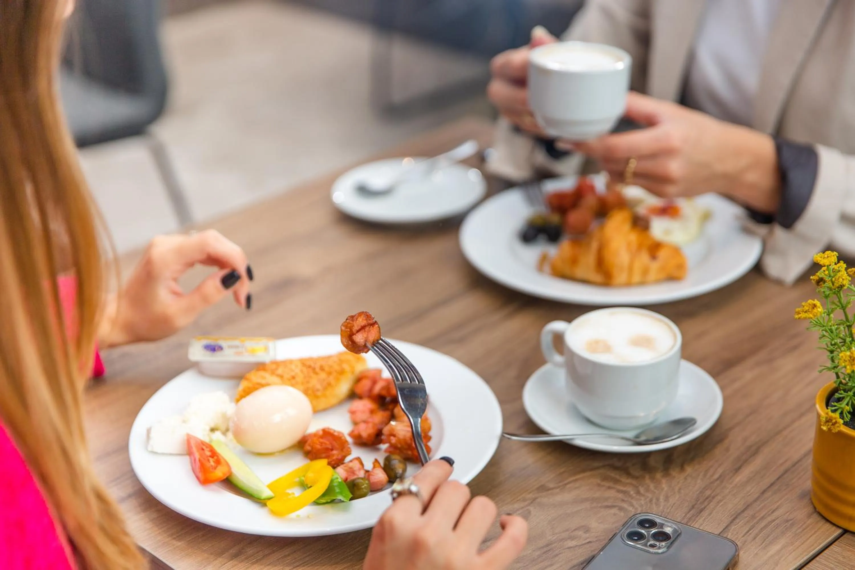 People in Golden Horn Apart Hotel