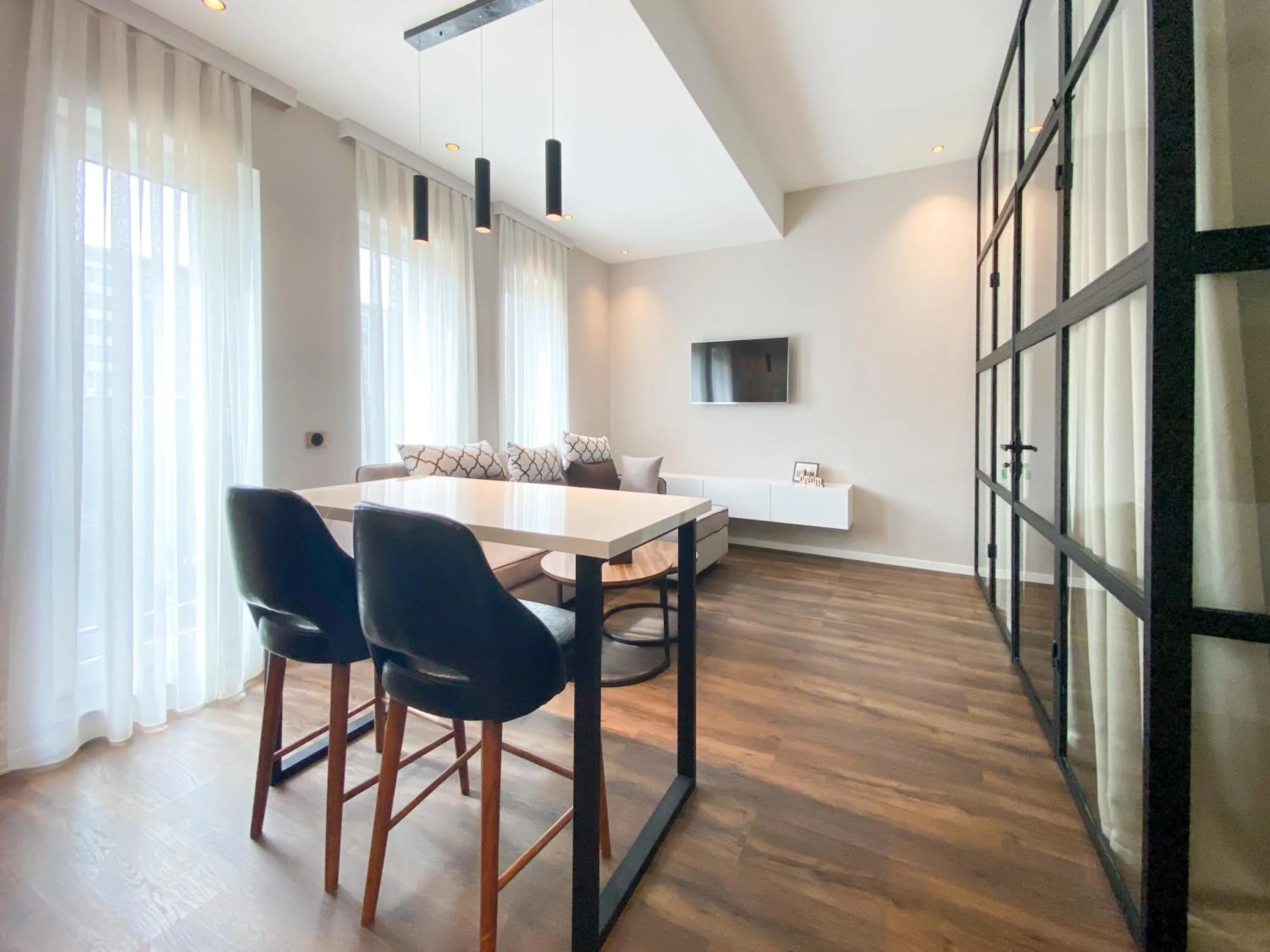 Living room in Golden Horn Apart Hotel