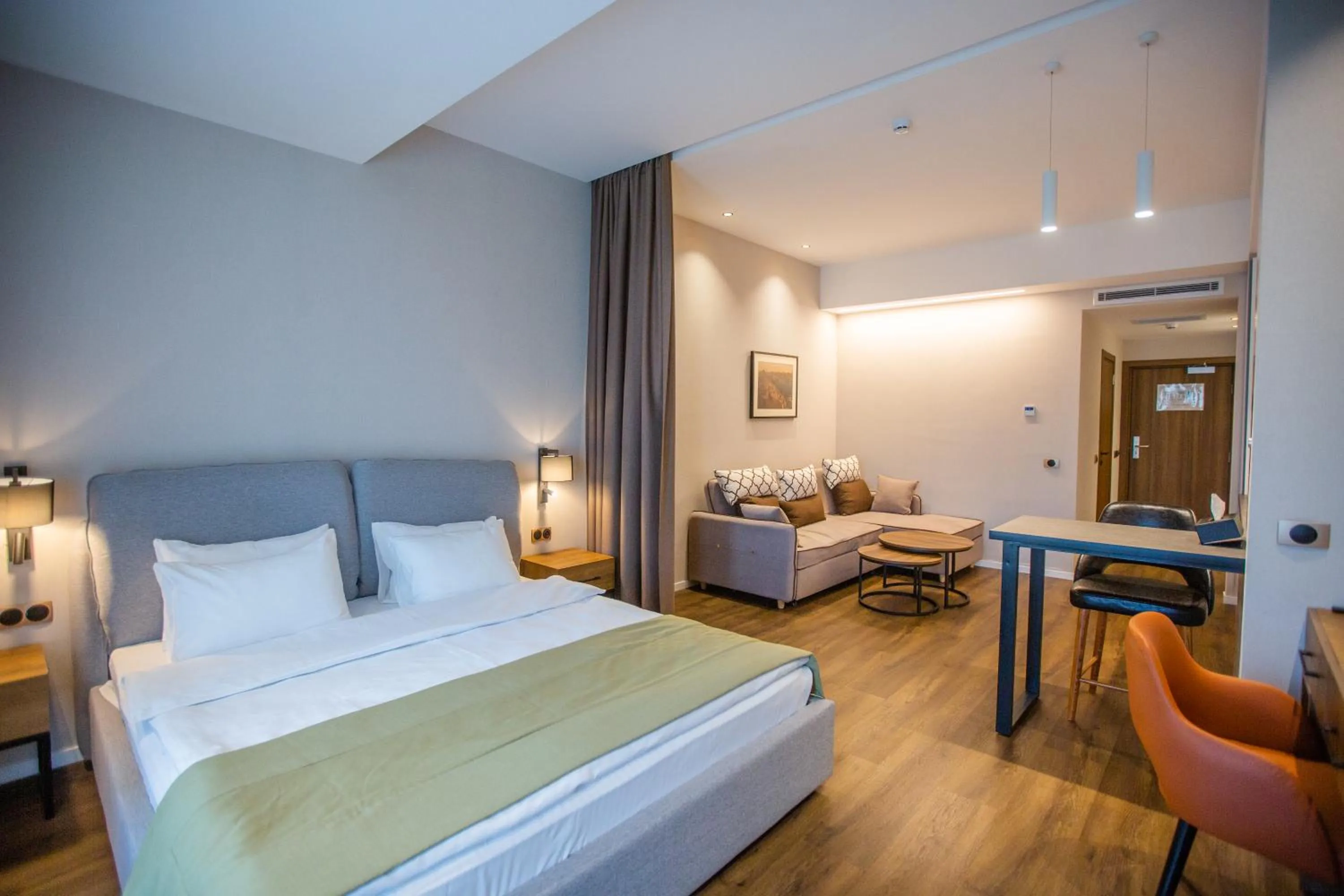 Bed in Golden Horn Apart Hotel