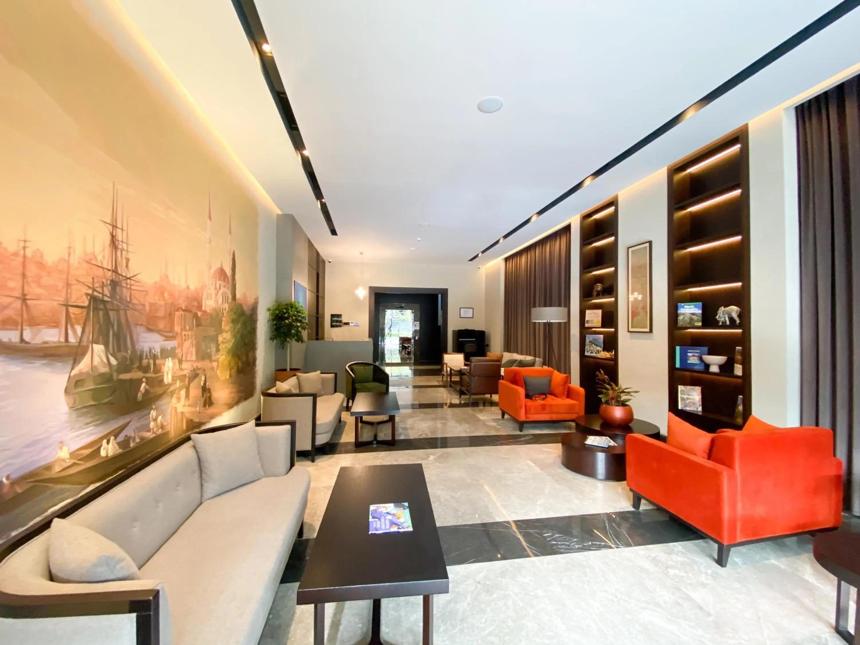 Lobby or reception in Golden Horn Apart Hotel