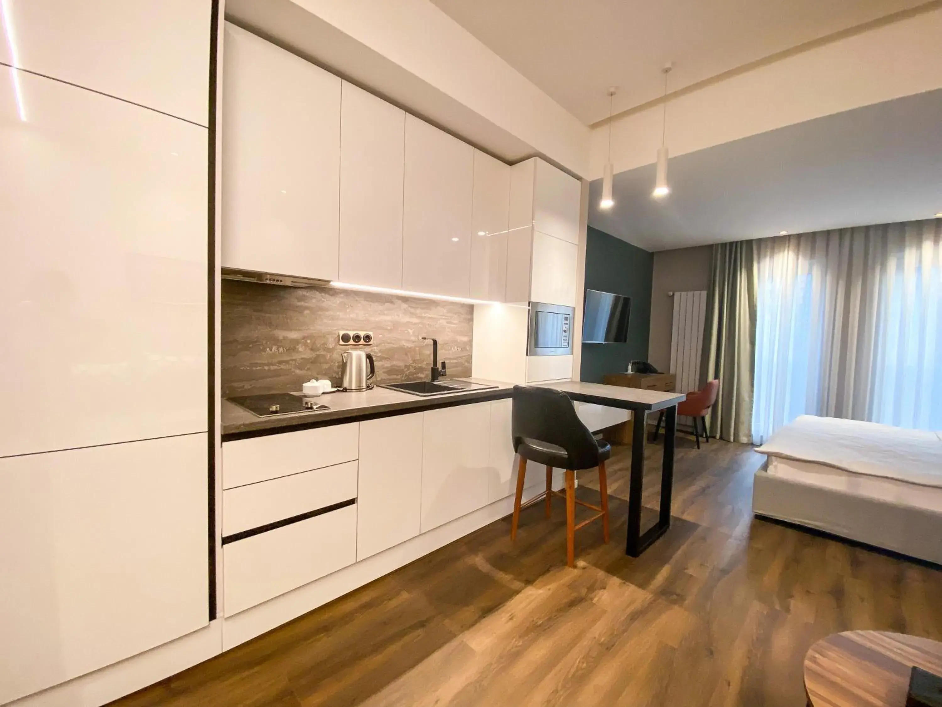 View (from property/room), Bed in Golden Horn Apart Hotel View (from property/room), Bed in Golden Horn Apart Hotel