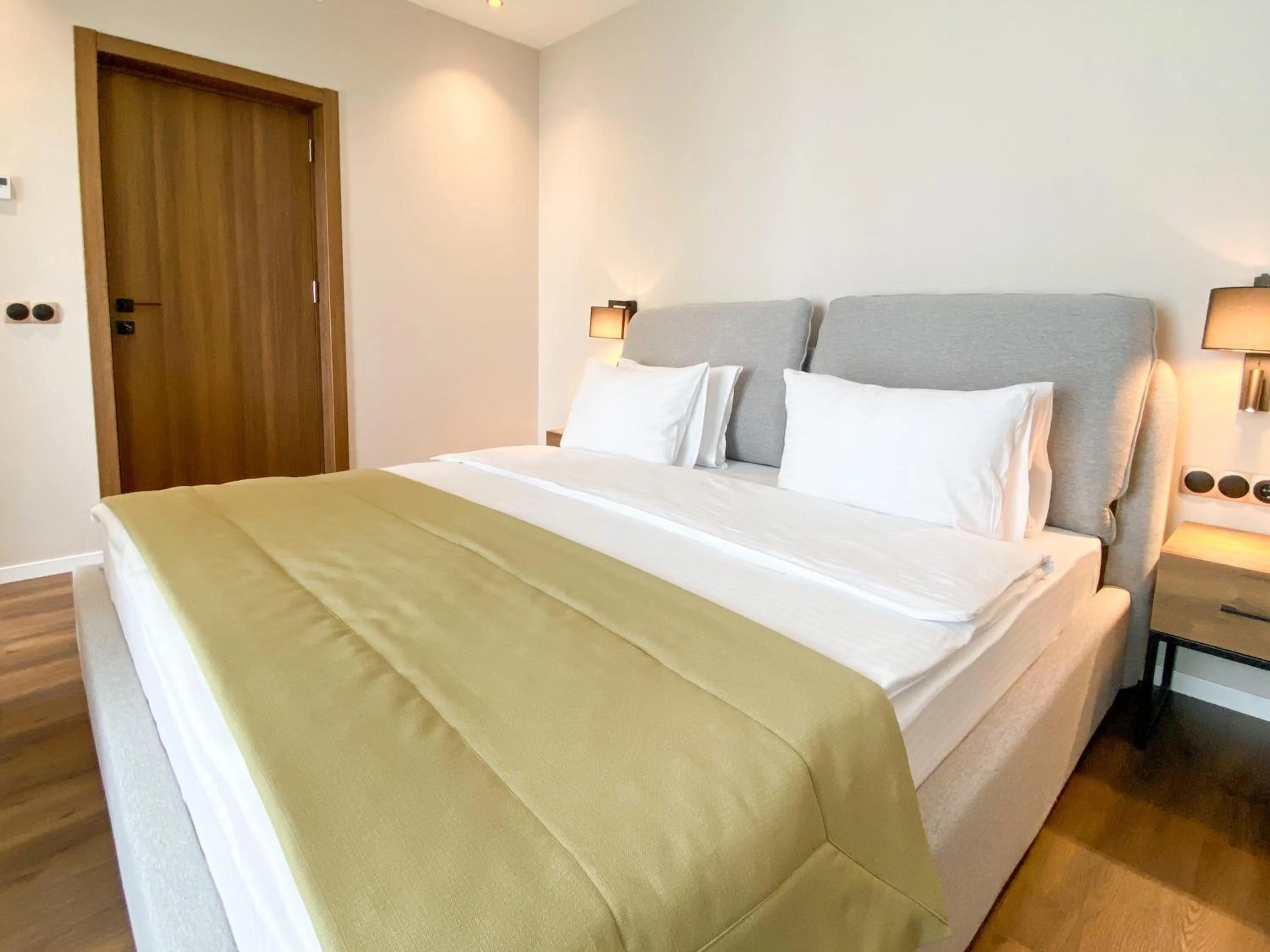 Bed in Golden Horn Apart Hotel
