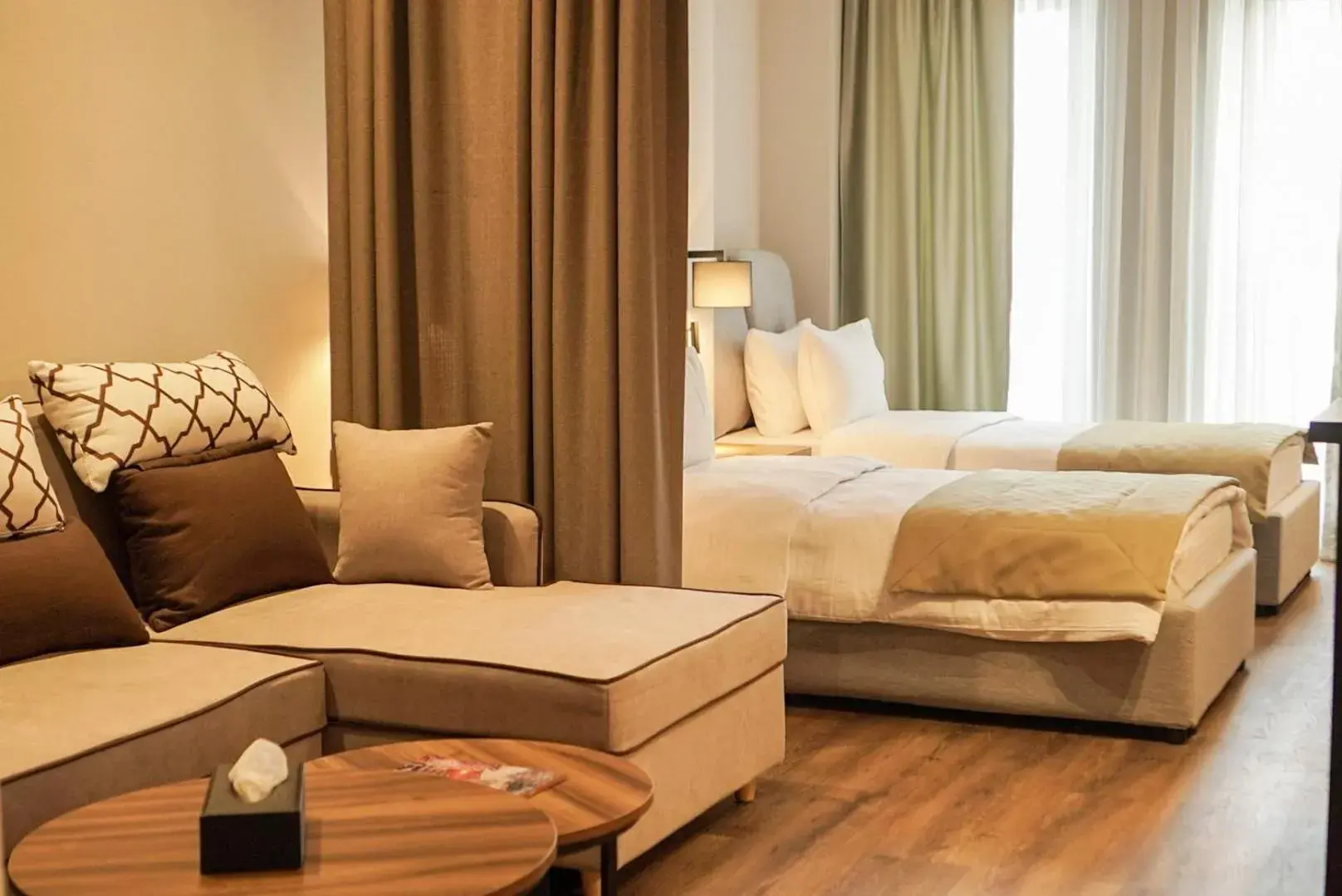 View (from property/room), Bed in Golden Horn Apart Hotel View (from property/room), Bed in Golden Horn Apart Hotel