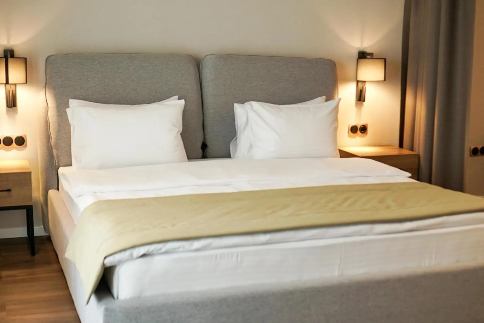 Bed in Golden Horn Apart Hotel