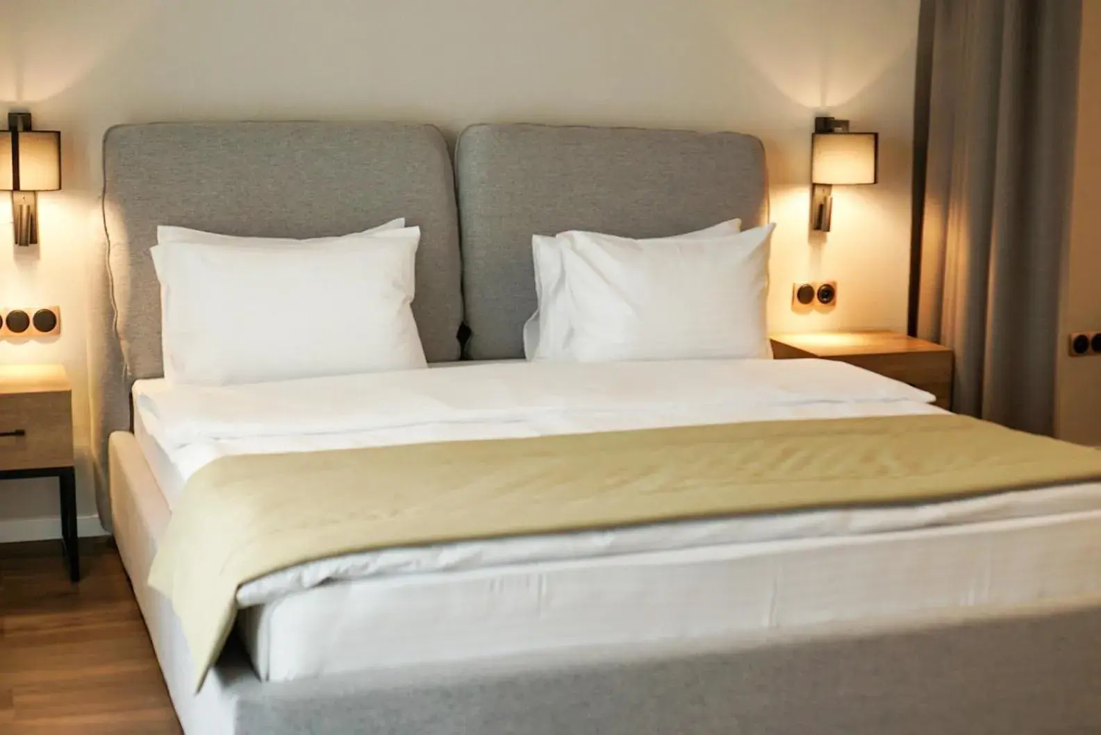 Bed in Golden Horn Apart Hotel Bed in Golden Horn Apart Hotel