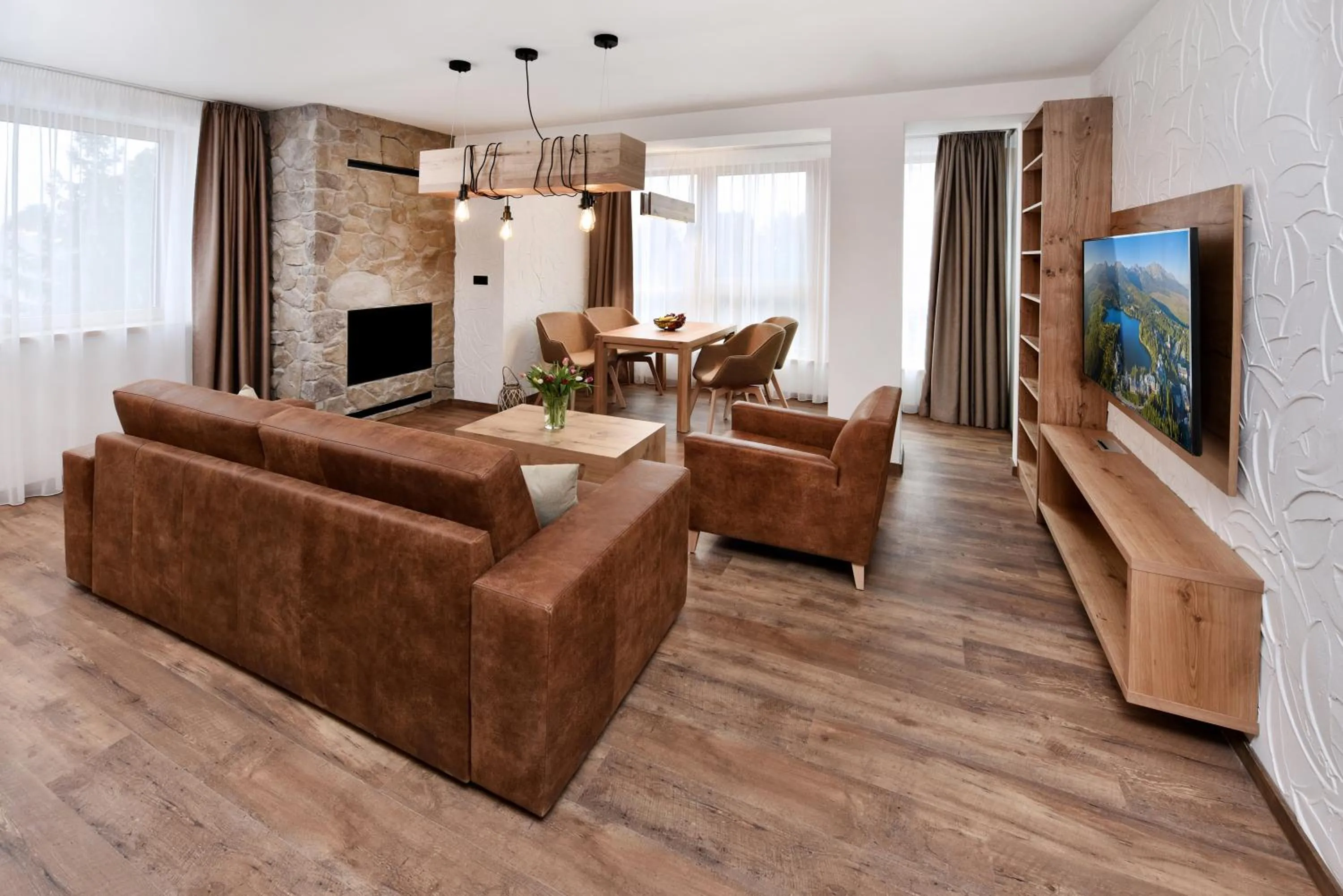 Living room in APLEND Hotel Ovruč