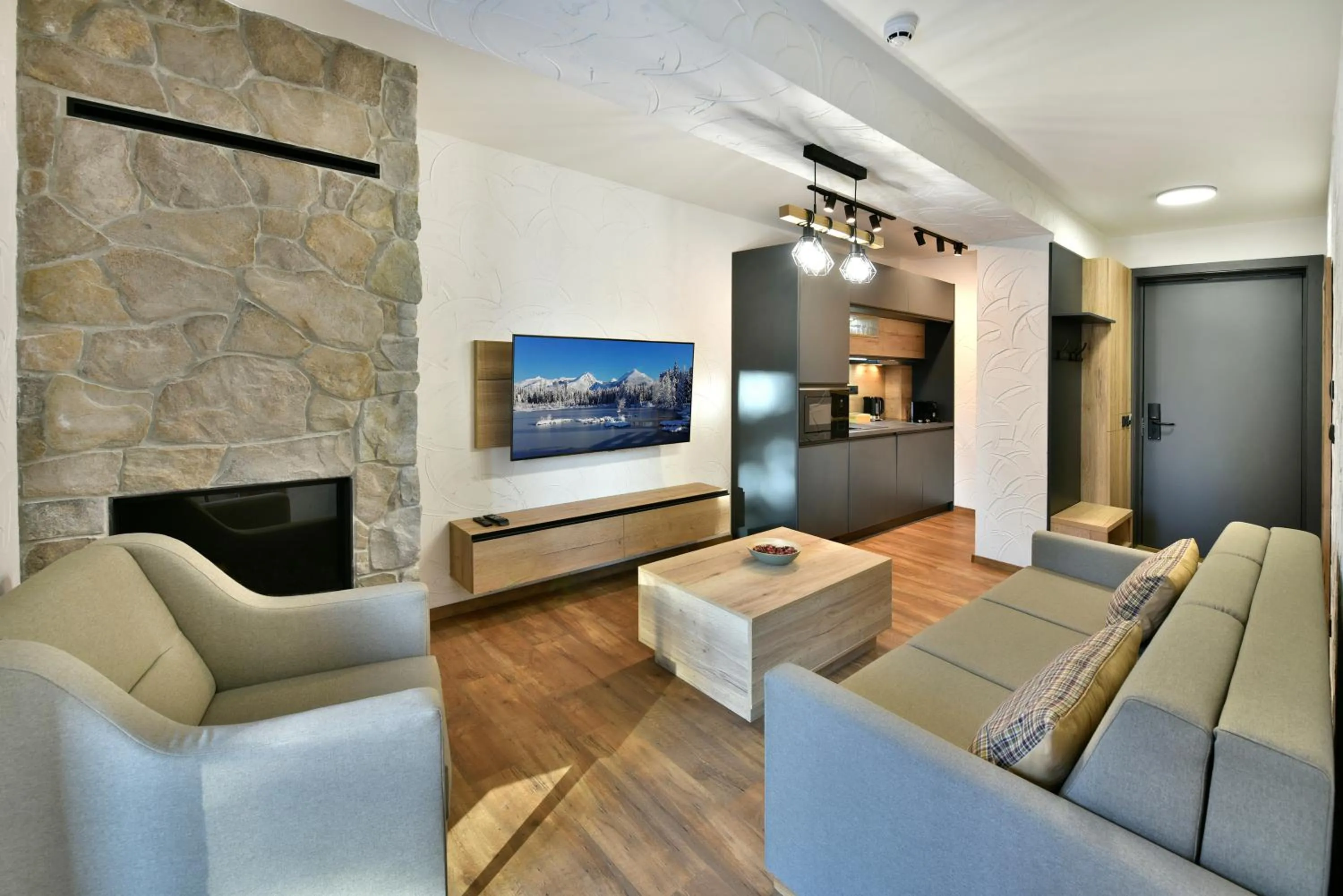 Seating area in APLEND Hotel Ovruč