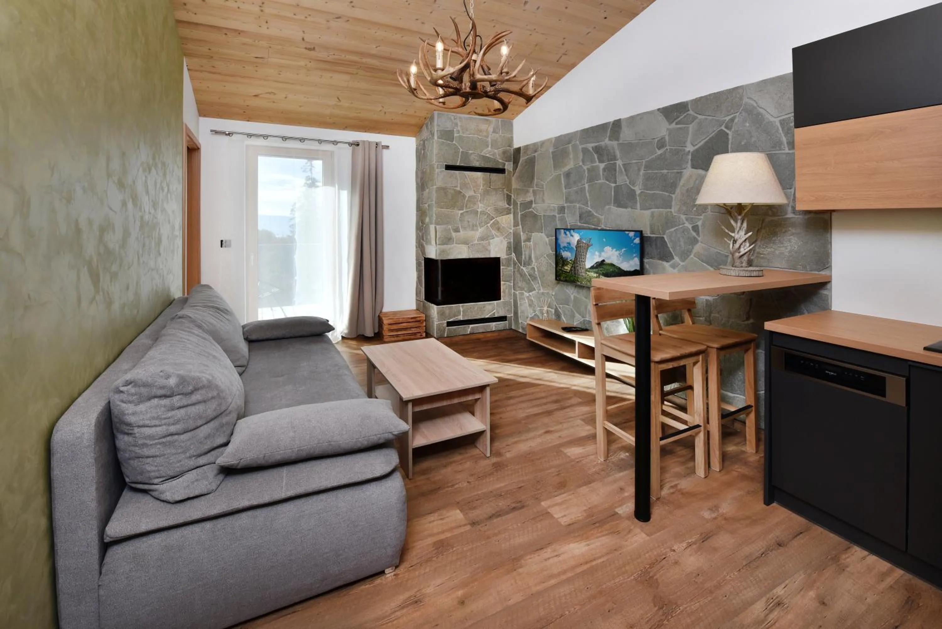 Living room in APLEND Hotel Ovruč