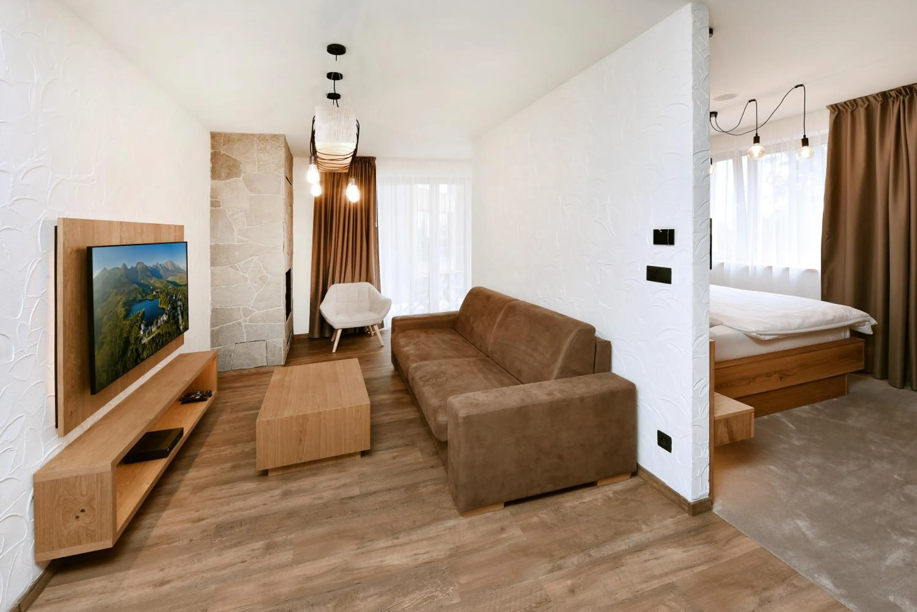 Photo of the whole room, Bed in APLEND Hotel Ovruč